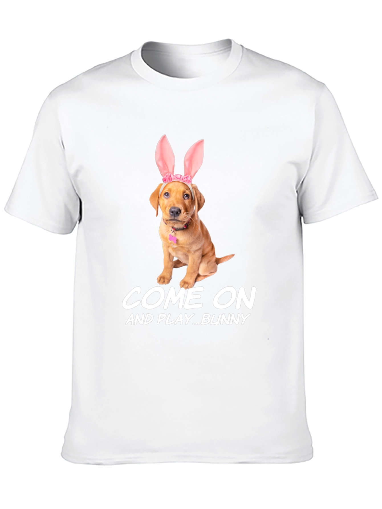 Come On and Play Bunny T-Shirt