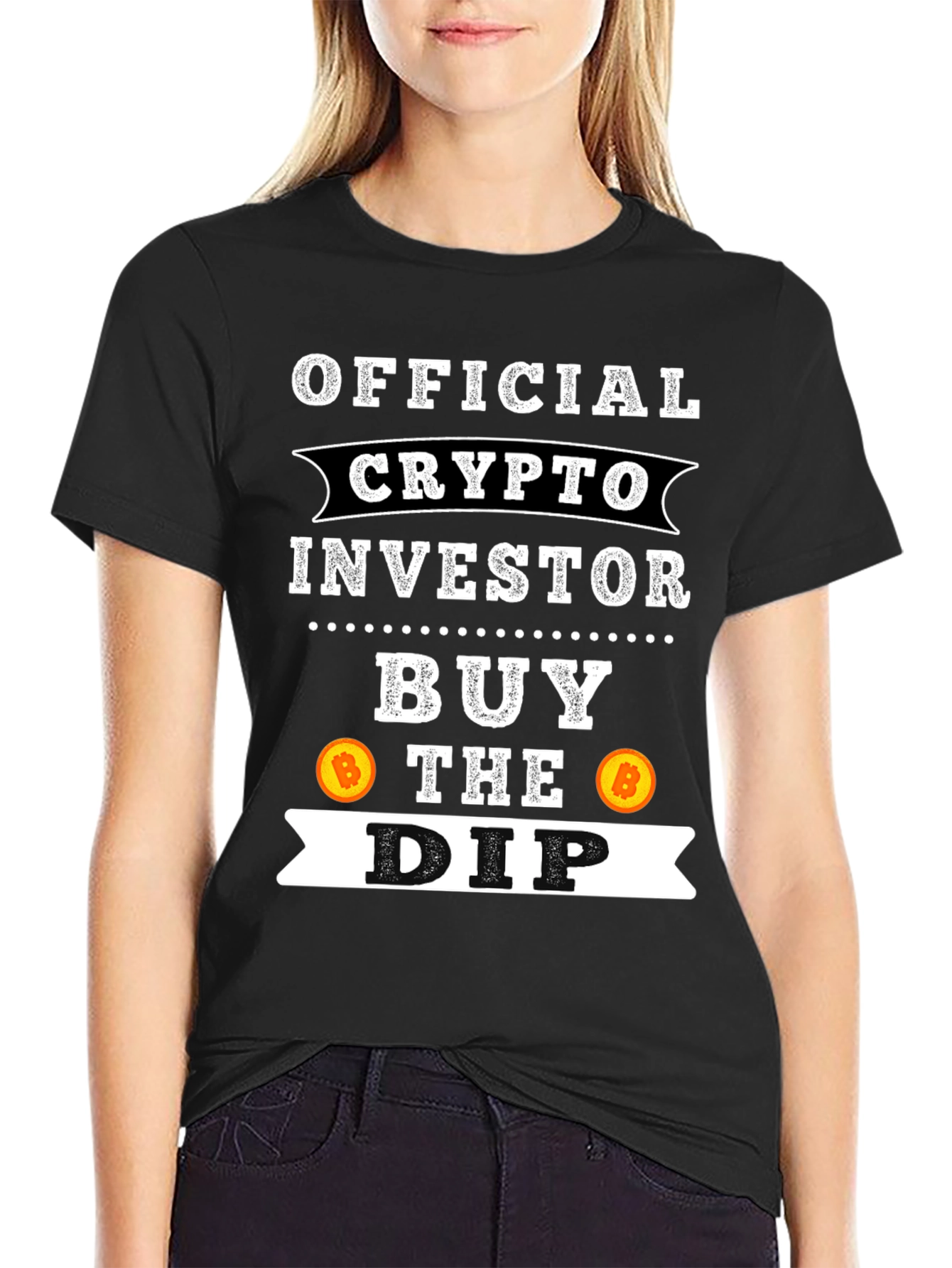 Official Crypto Investor Buy The Dip T-Shirt