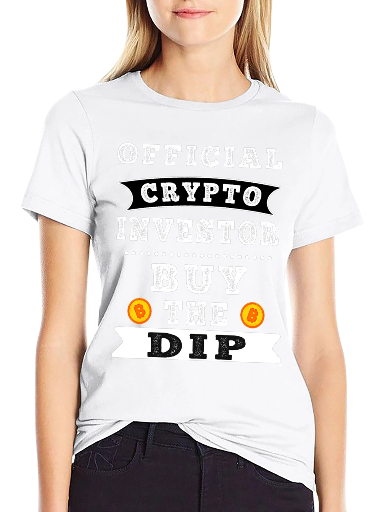 Official Crypto Investor Buy The Dip T-Shirt