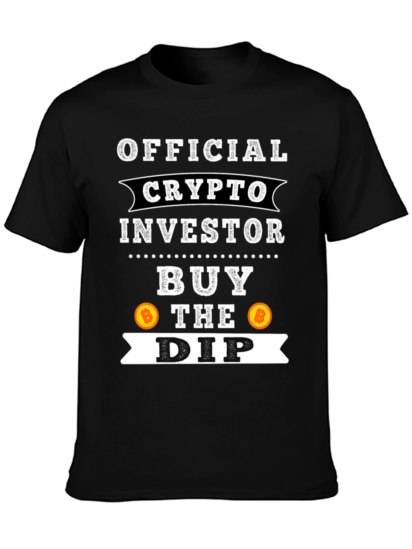 Official Crypto Investor Buy The Dip T-Shirt