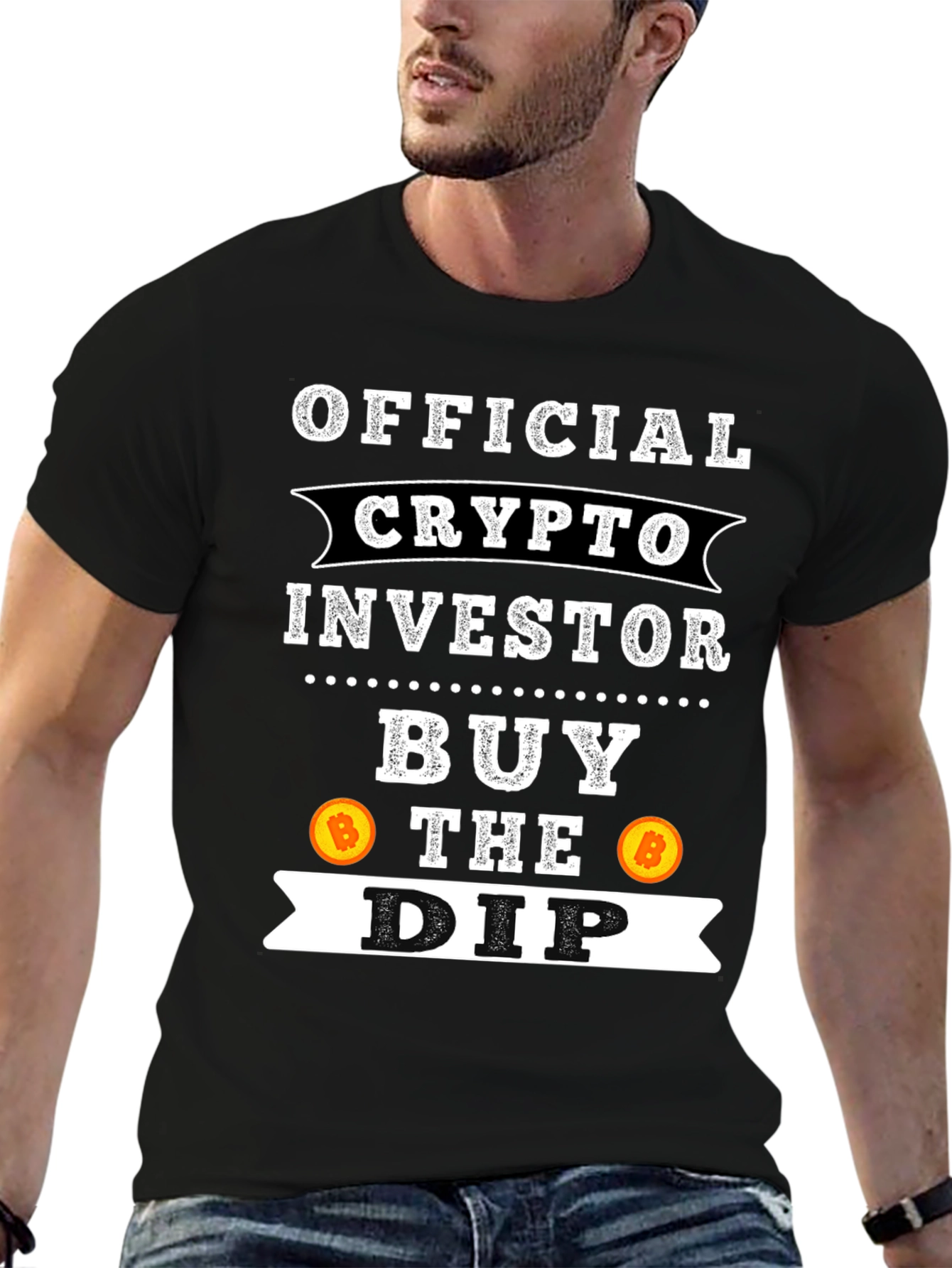 Official Crypto Investor Buy The Dip T-Shirt