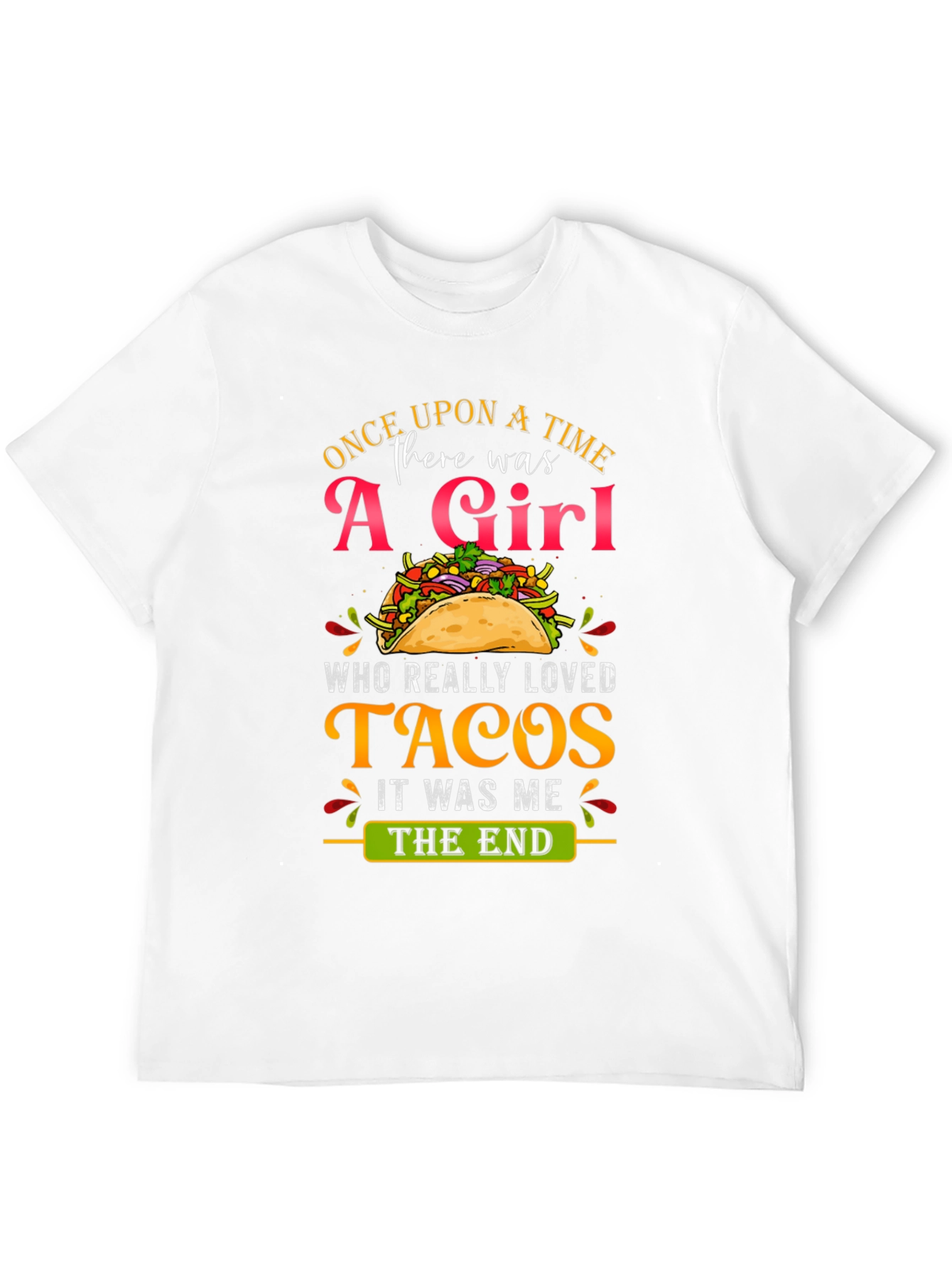 Taco Lover Novelty T-Shirt