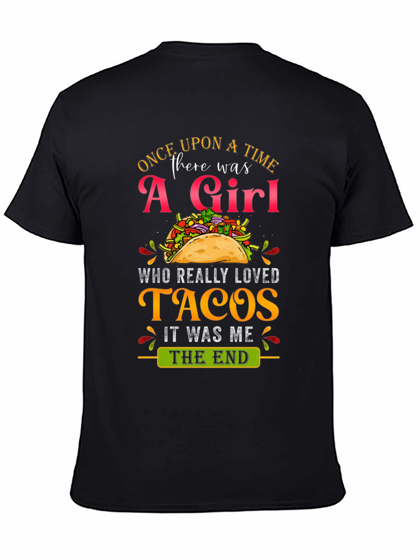 Taco Lover Novelty T-Shirt