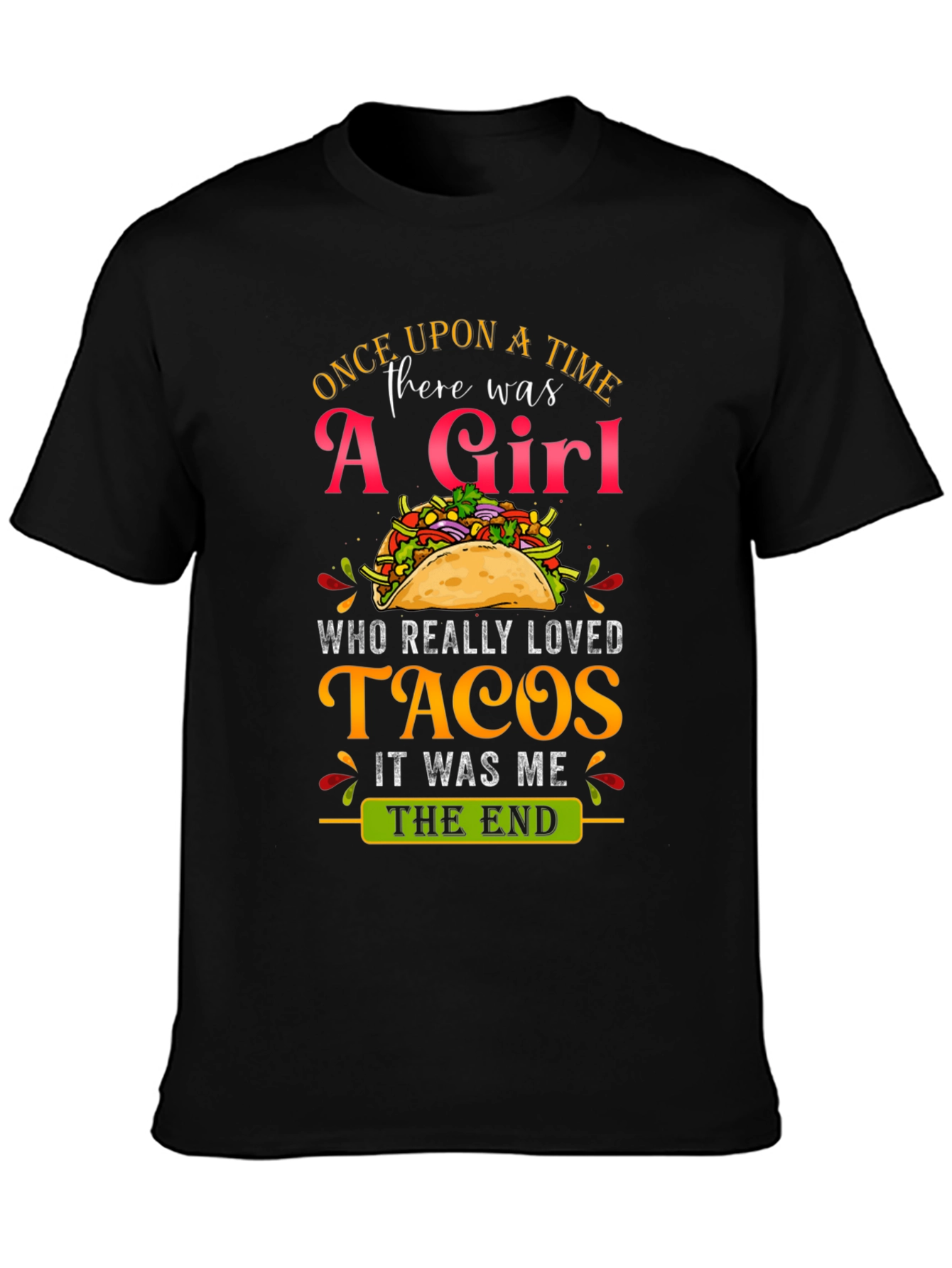 Taco Lover Novelty T-Shirt
