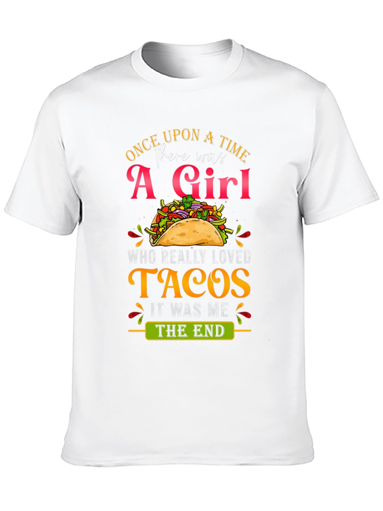 Taco Lover Novelty T-Shirt