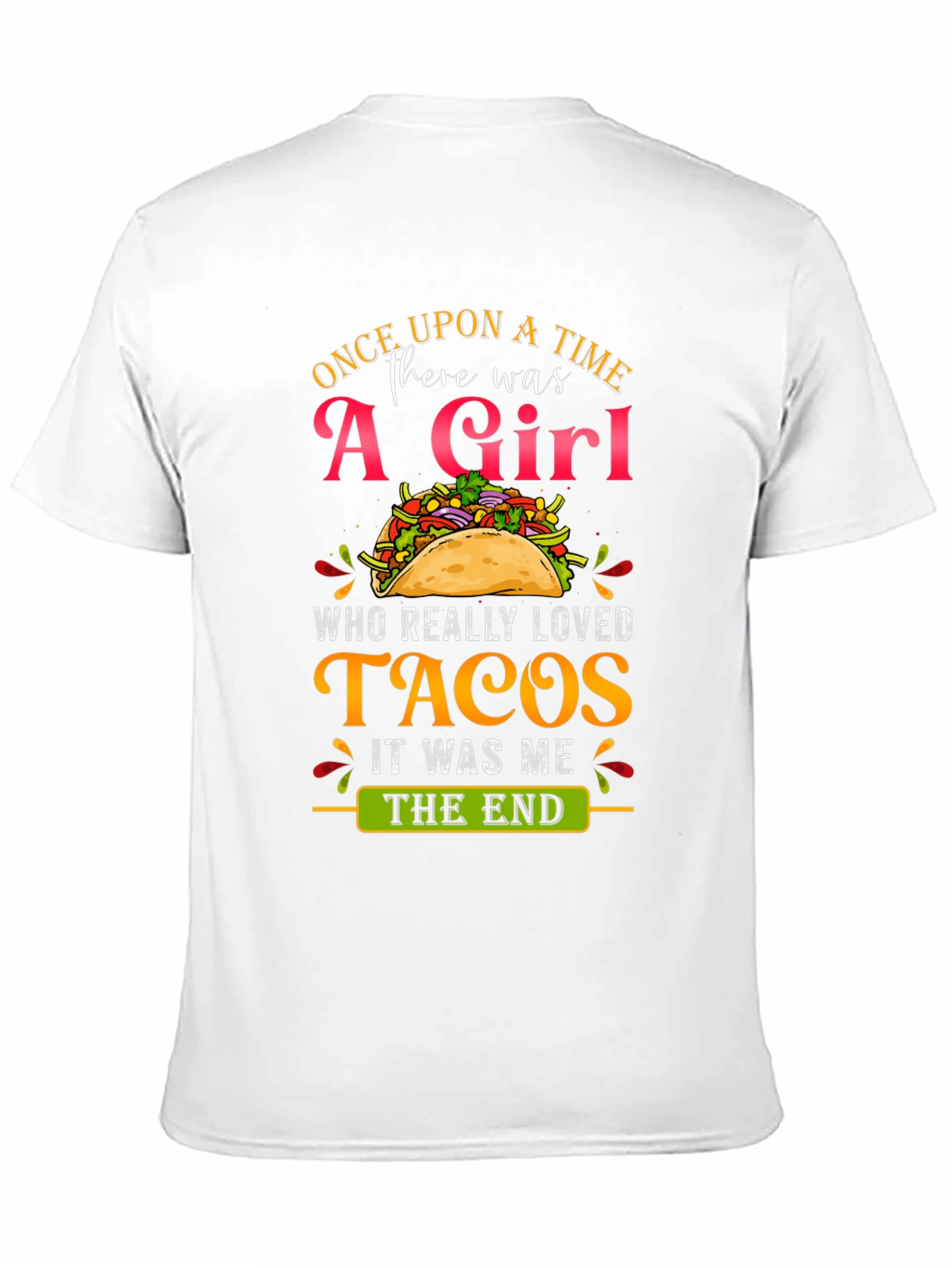 Taco Lover Novelty T-Shirt