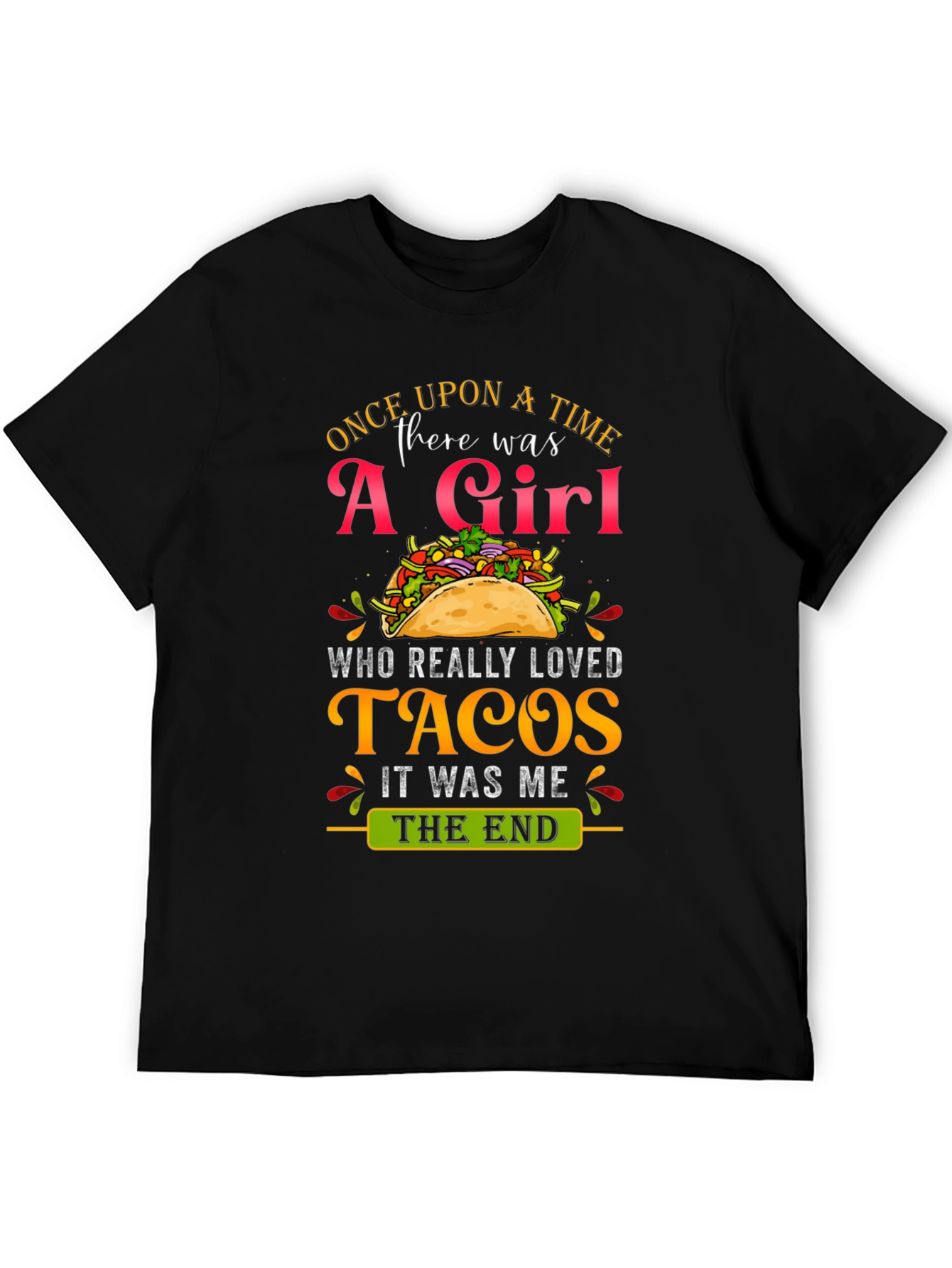 Taco Lover Novelty T-Shirt