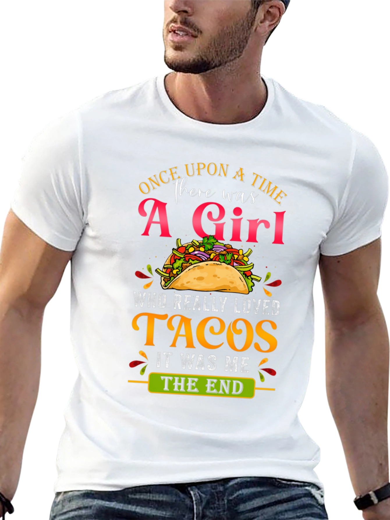 Taco Lover Novelty T-Shirt