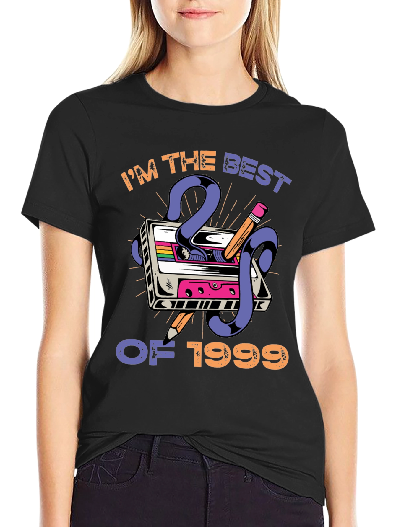 Im the Best of 1999 Cassette Tape Graphic T-Shirt