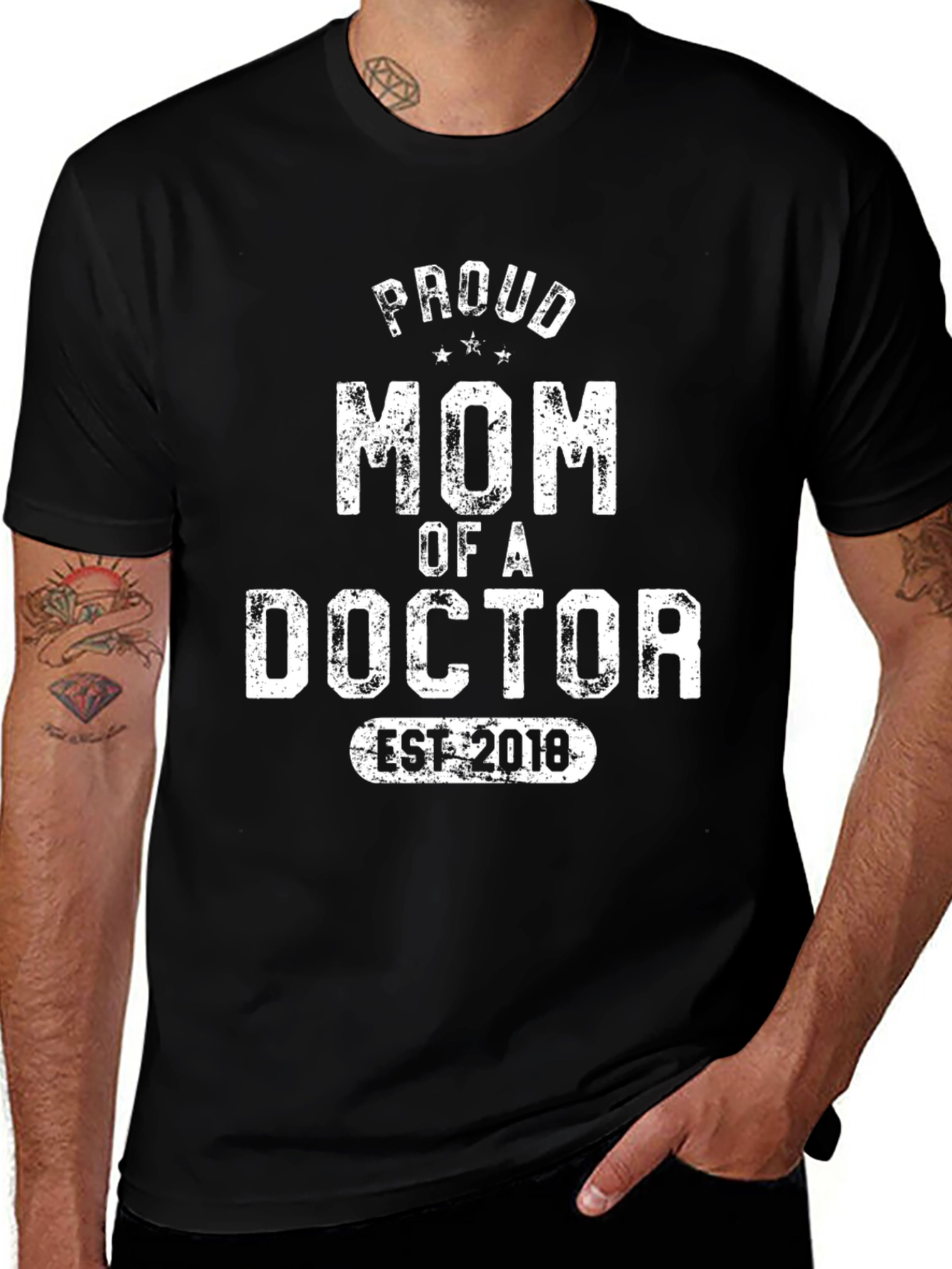 Proud Mom of a Doctor EST 2018 T-Shirt