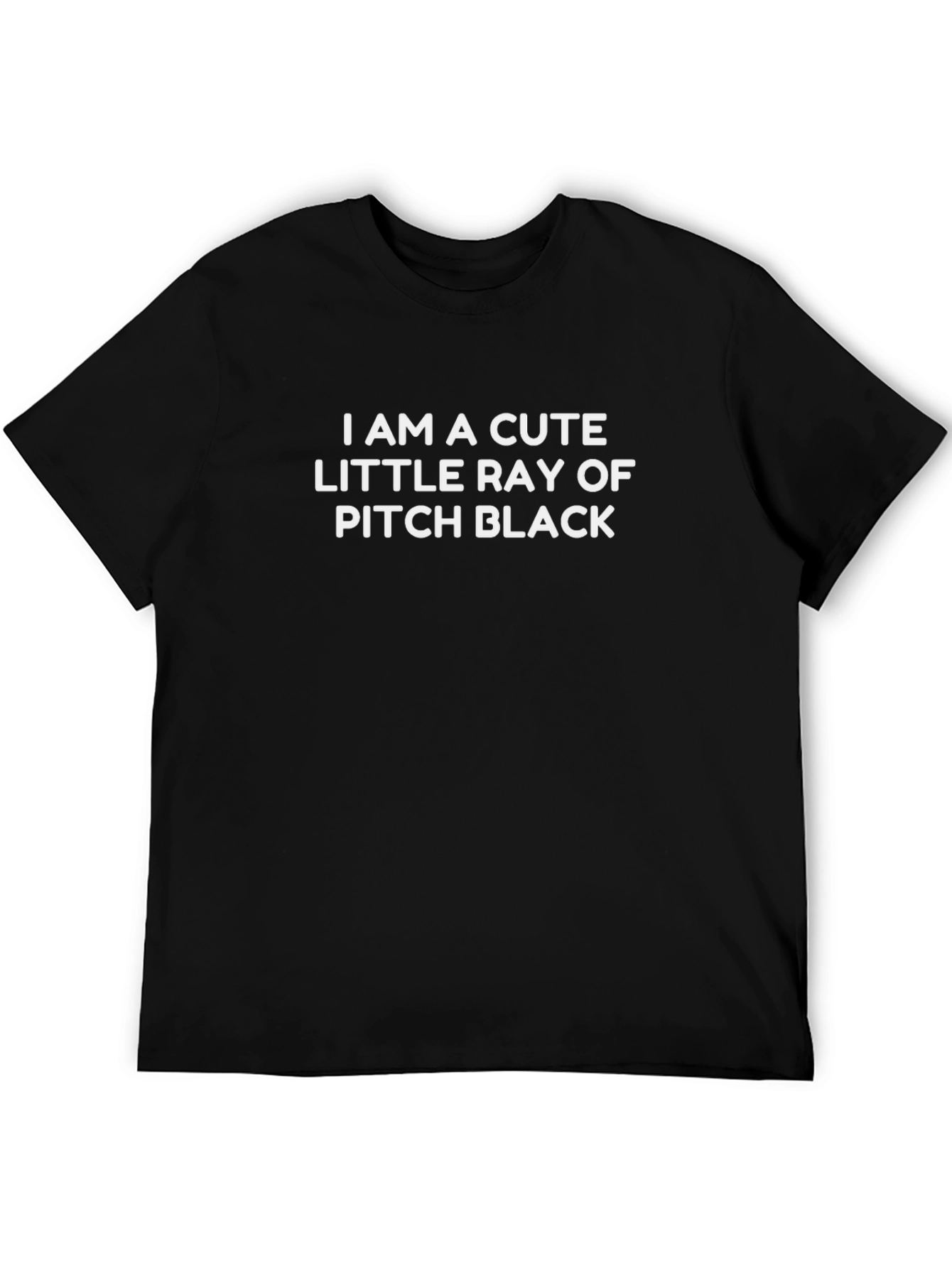 Cute Little Ray of Pitch Black T-Shirt