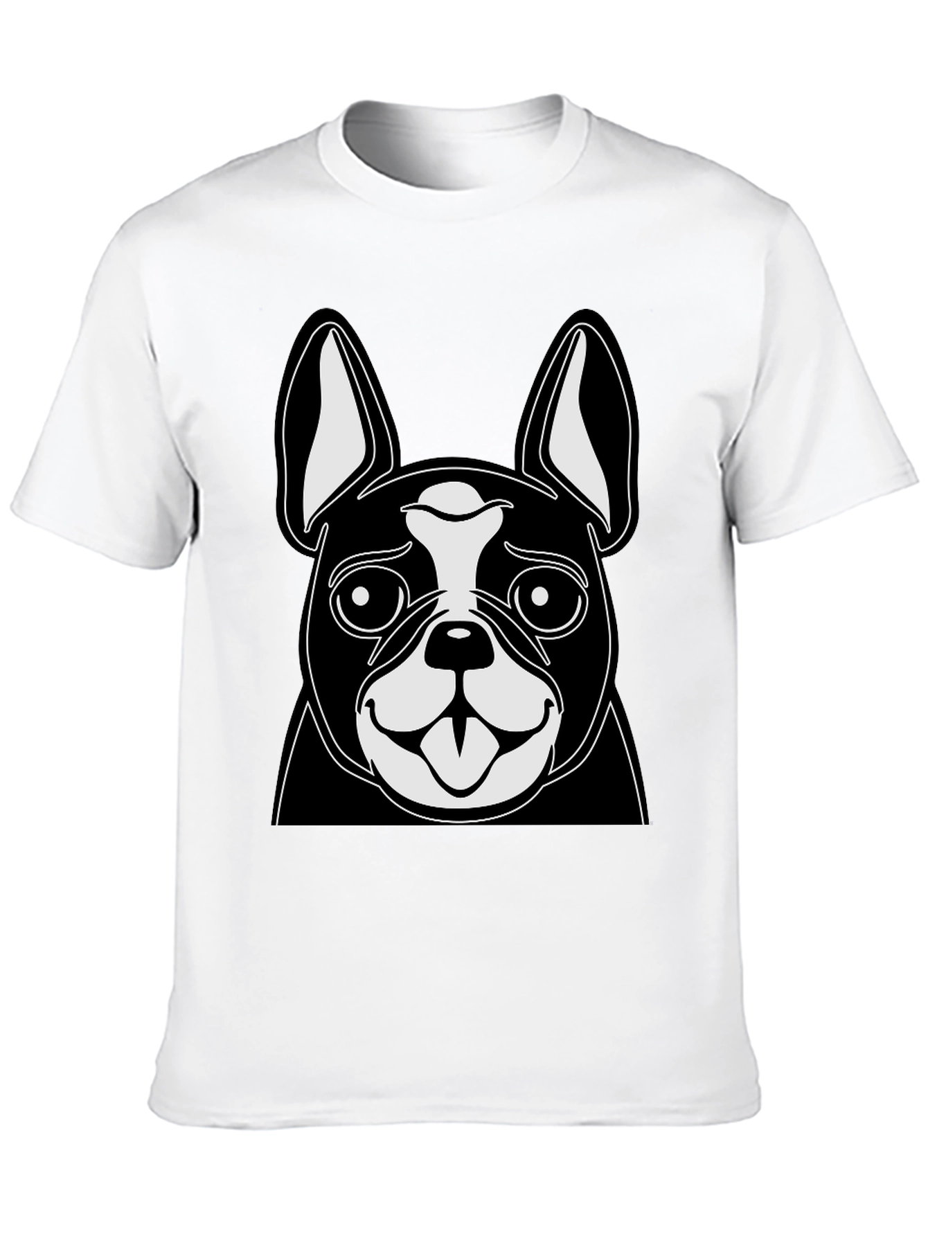 Boston Terrier Graphic Tee - Cute Dog Lover Shirt