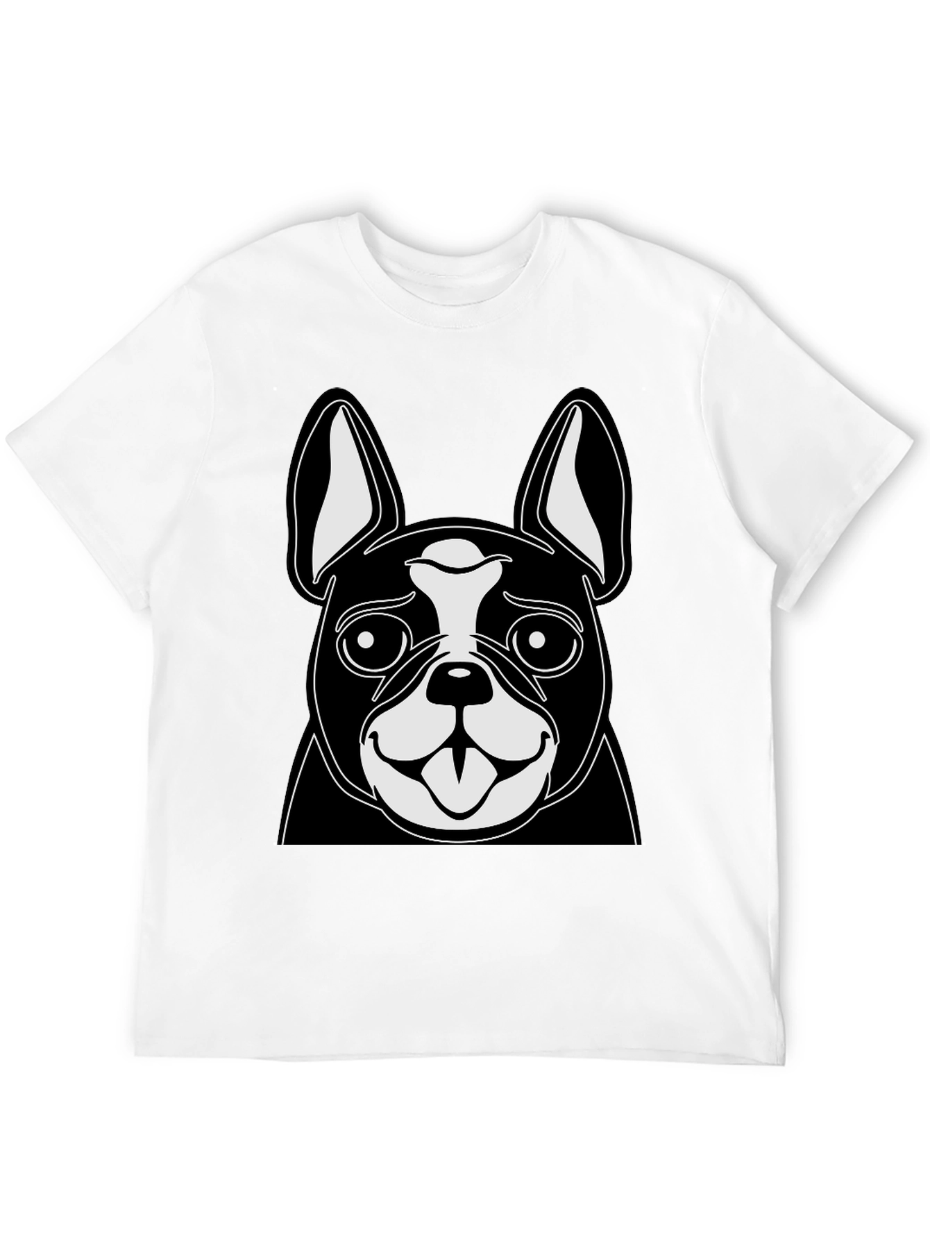 Boston Terrier Graphic Tee - Cute Dog Lover Shirt