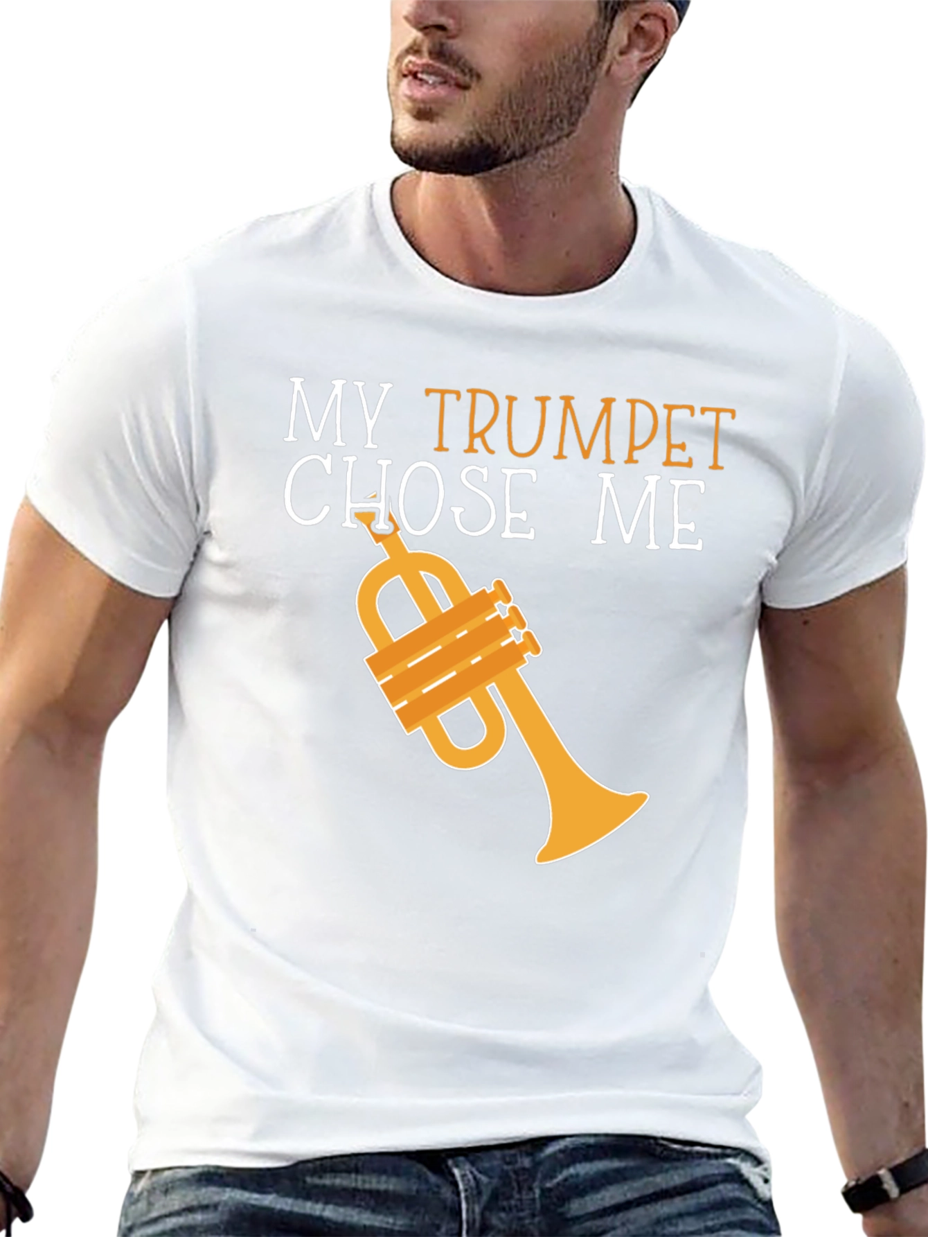 My Trumpet Chose Me Graphic T-Shirt