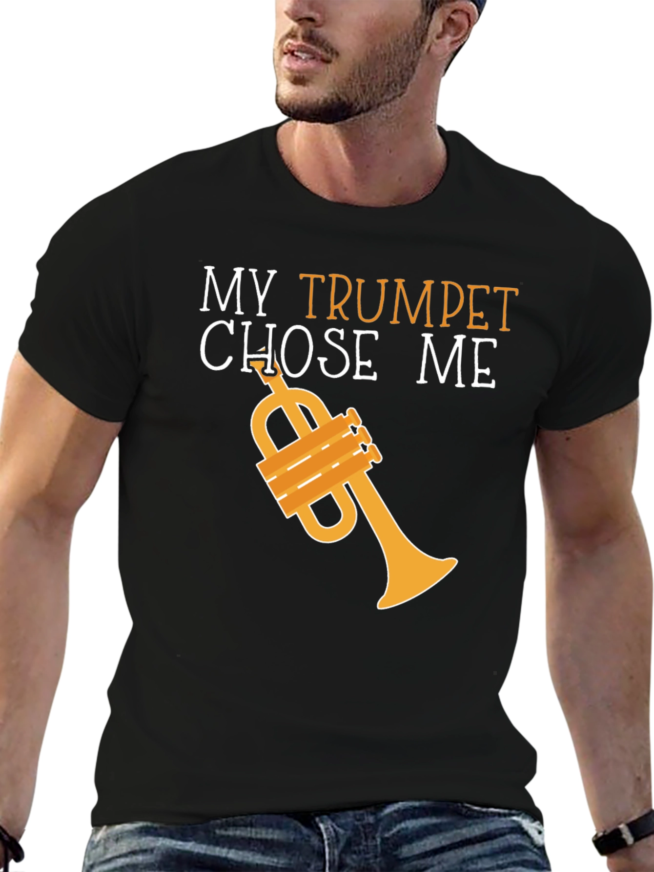 My Trumpet Chose Me Graphic T-Shirt