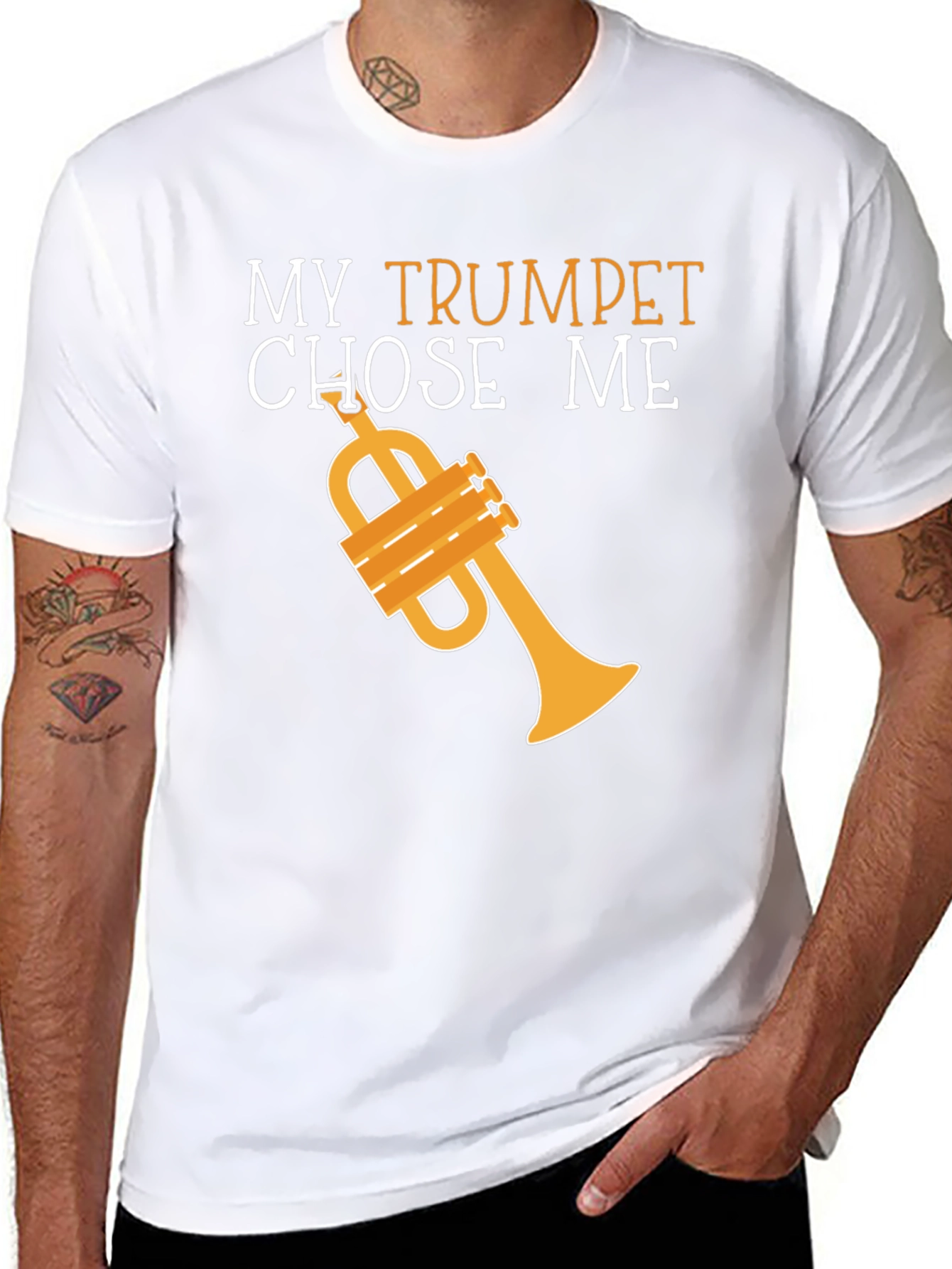 My Trumpet Chose Me Graphic T-Shirt