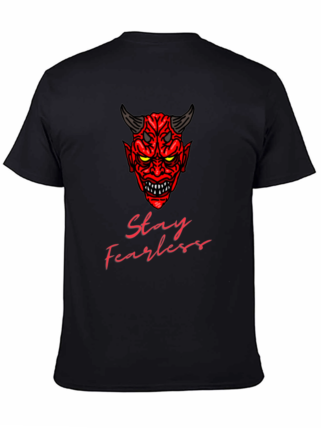 Stay Fearless Devil Graphic T-Shirt