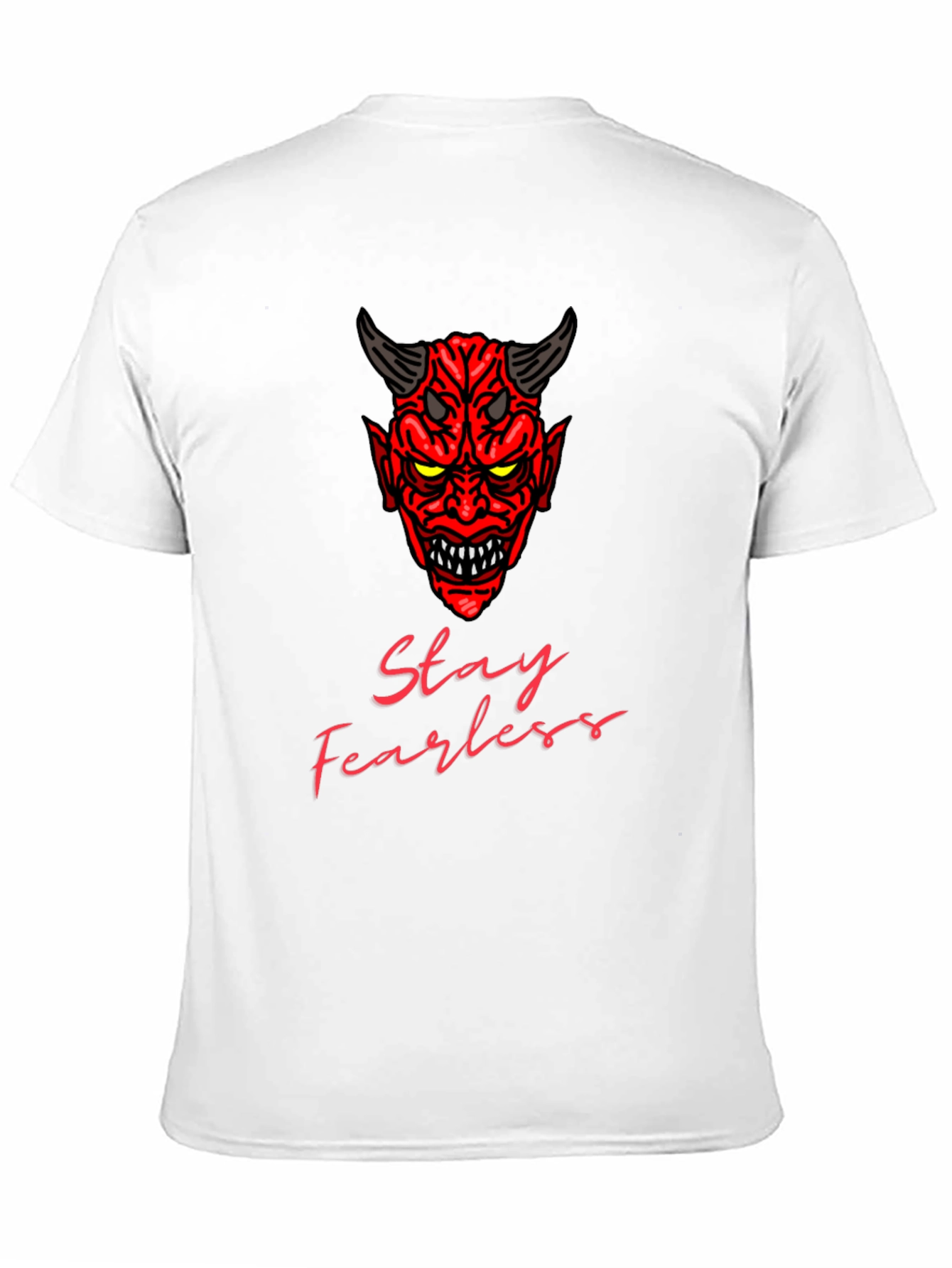 Stay Fearless Devil Graphic T-Shirt