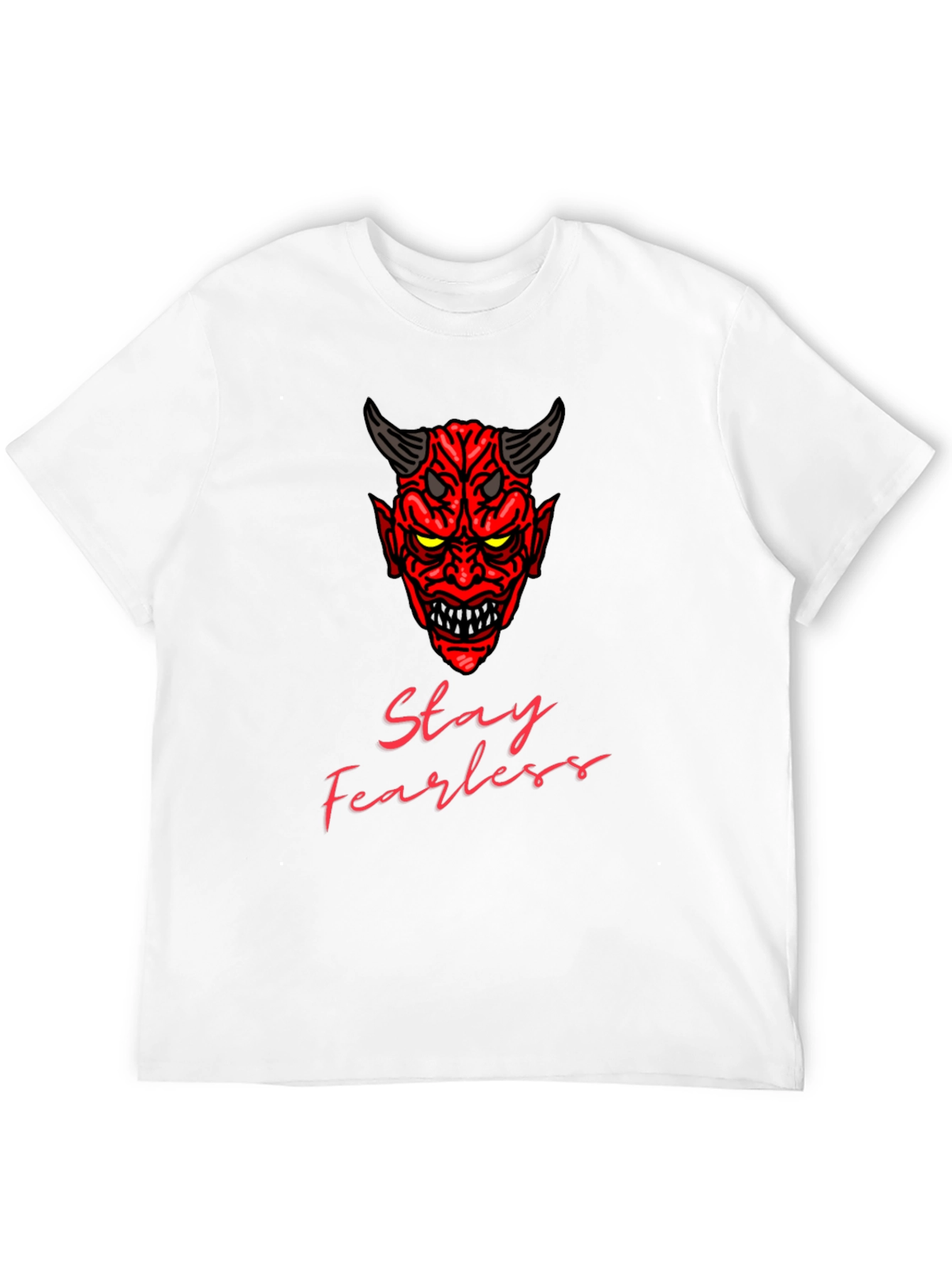 Stay Fearless Devil Graphic T-Shirt