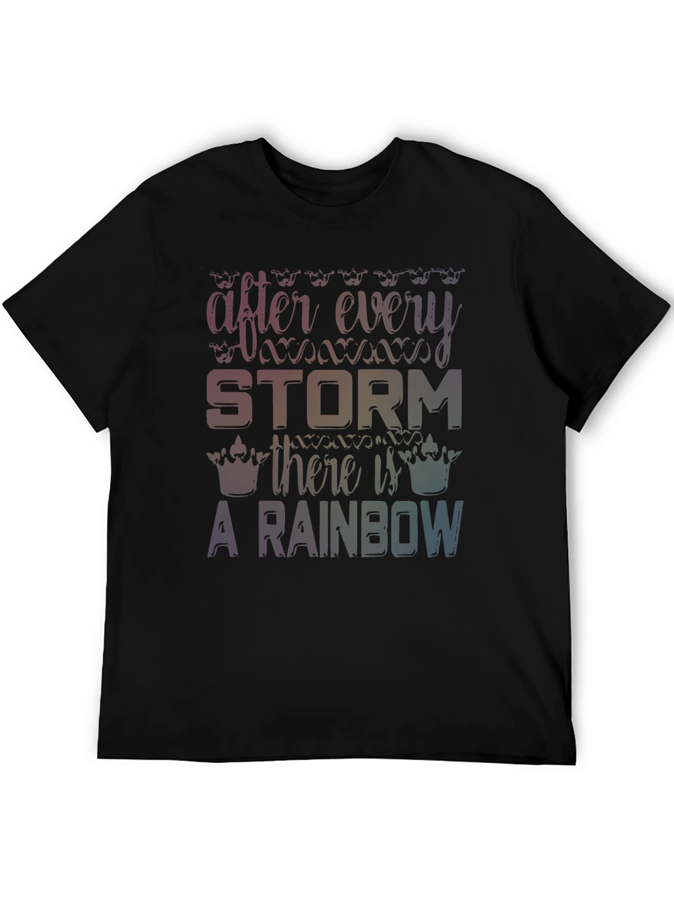 Rainbow After the Storm Graphic T-Shirt
