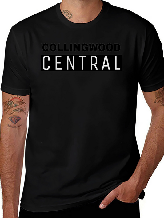 Collingwood Central Black T-Shirt