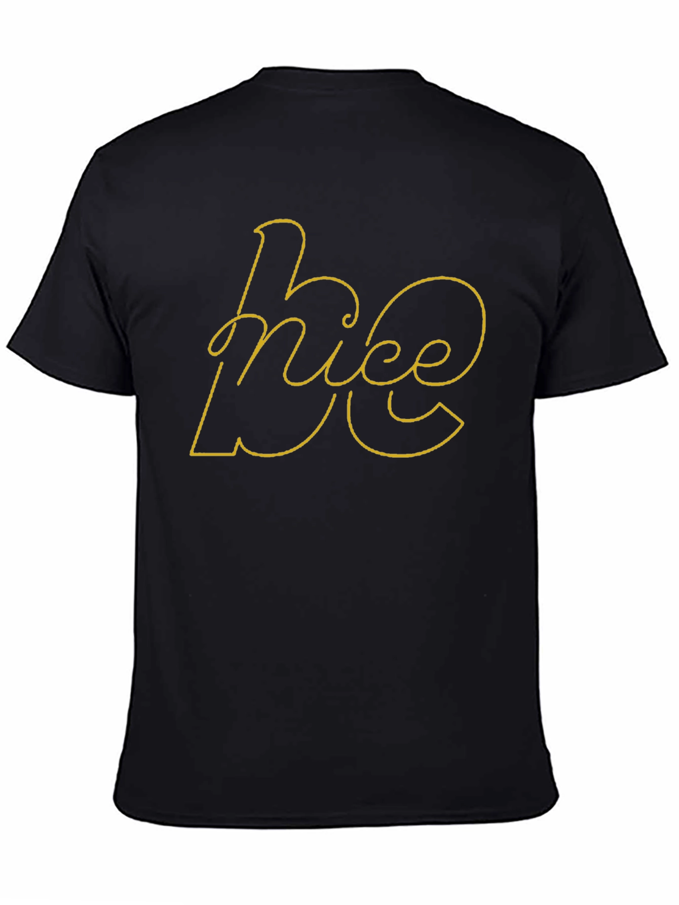 KC Nice Graphic Black Tee