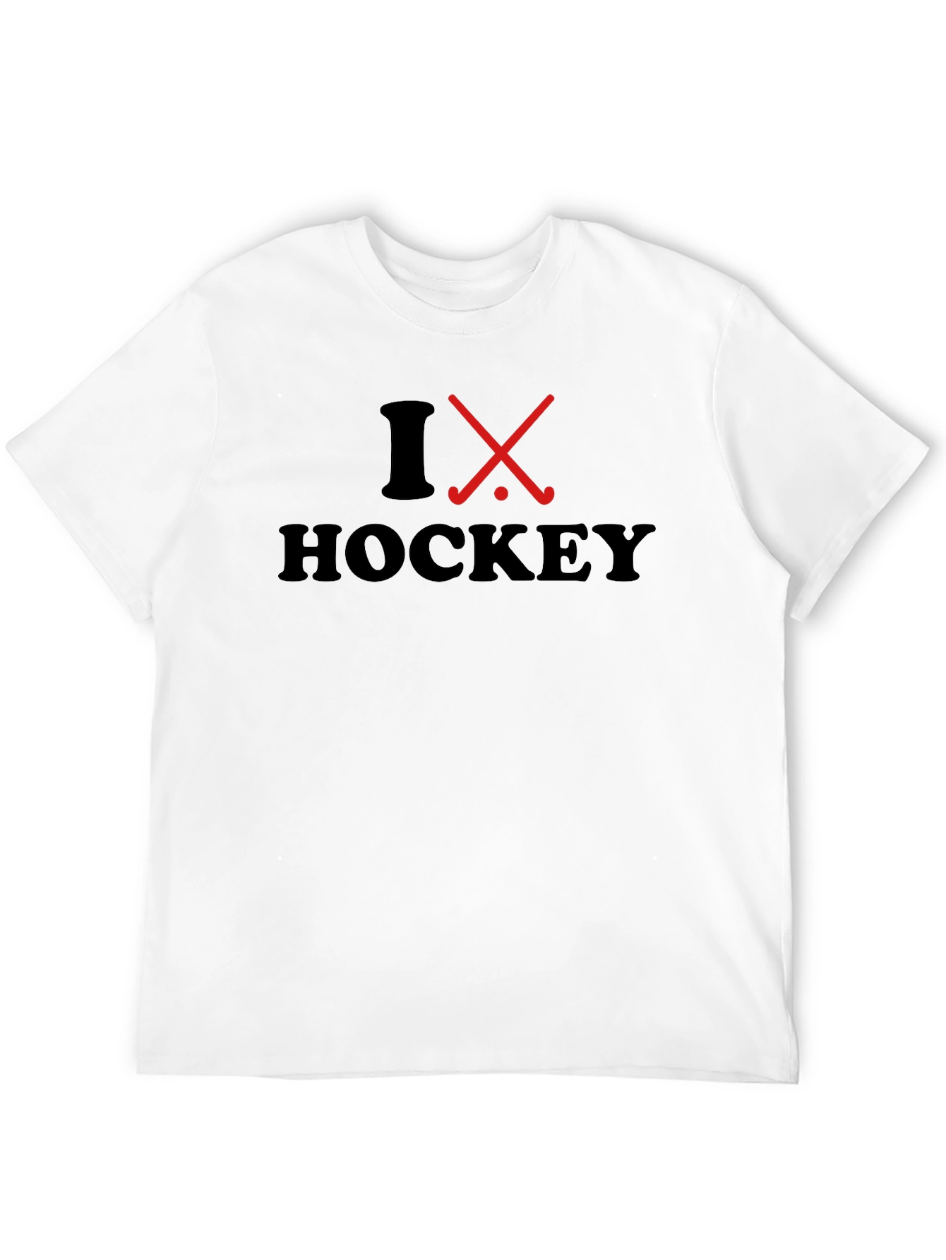 I Love Hockey Graphic T-Shirt