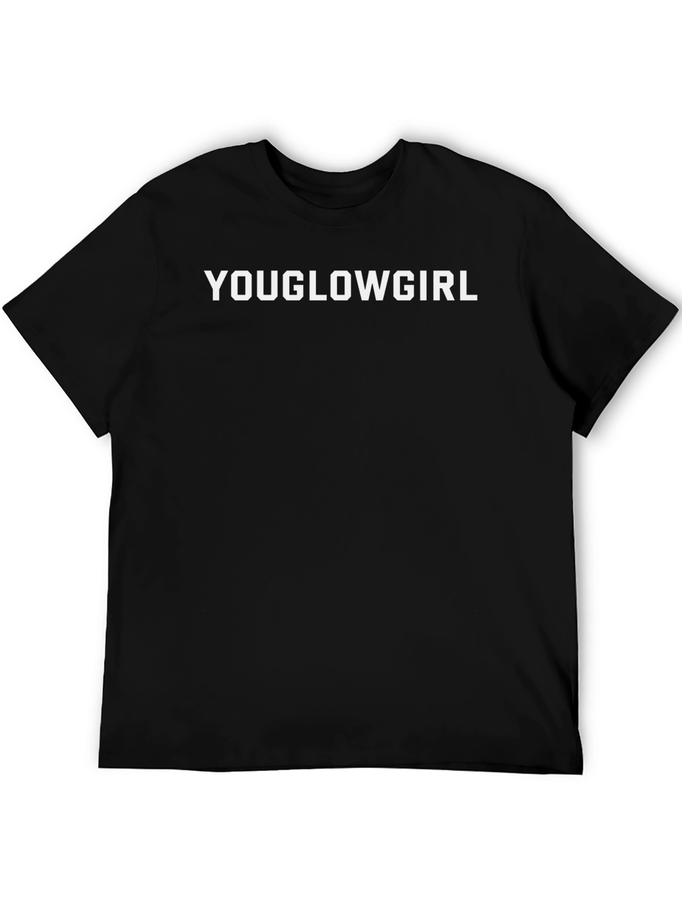 You Glow Girl Graphic Tee - Black