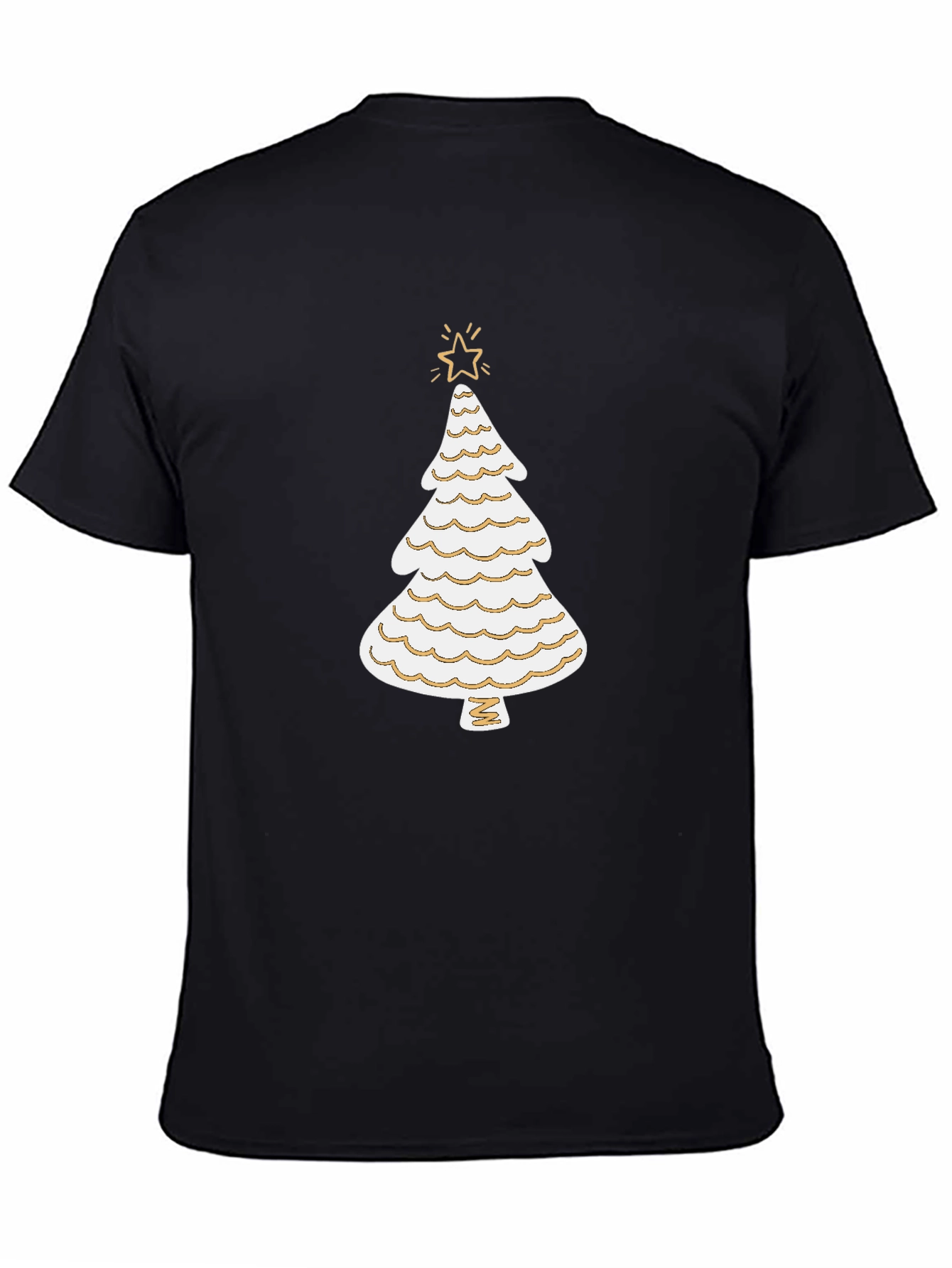 Festive Christmas Tree Graphic Tee