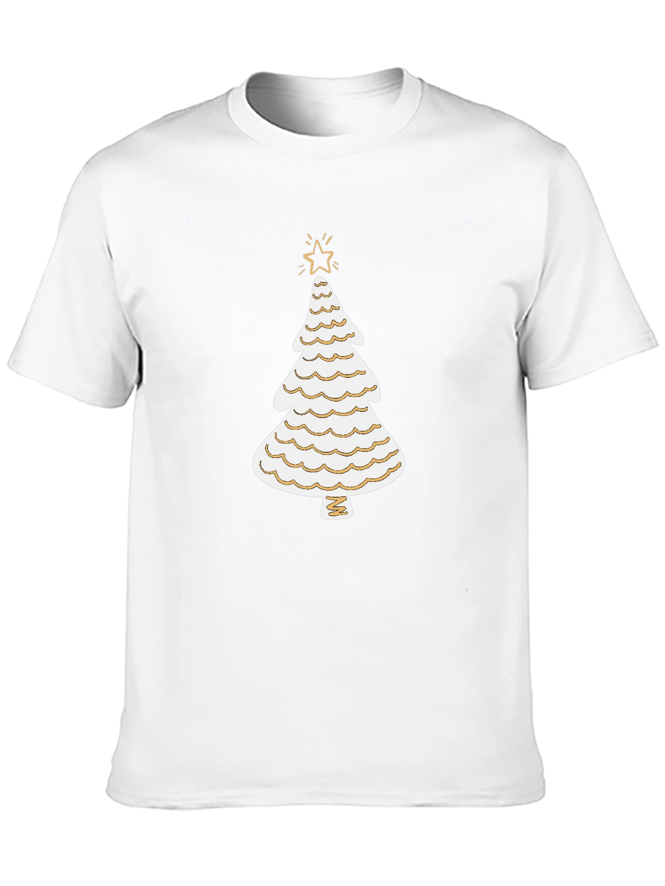 Festive Christmas Tree Graphic Tee
