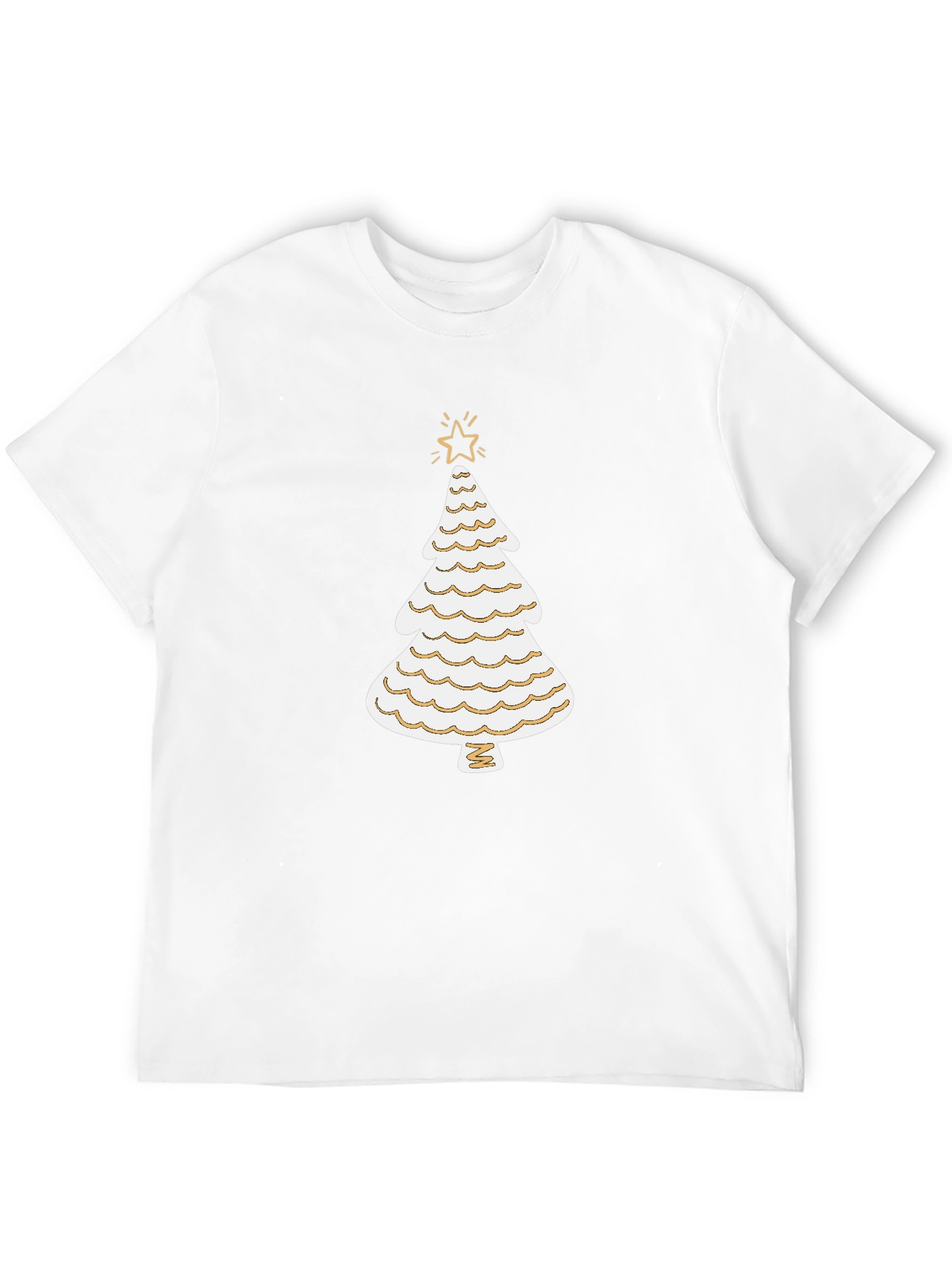 Festive Christmas Tree Graphic Tee