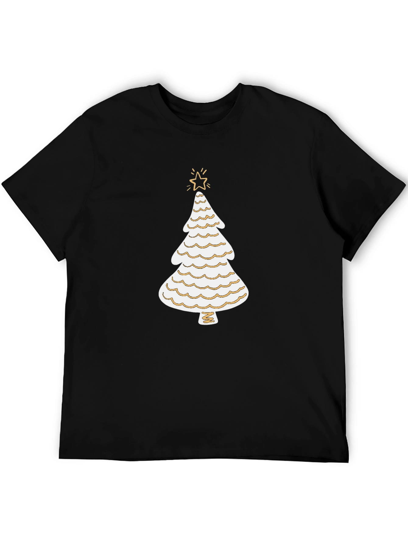 Festive Christmas Tree Graphic Tee