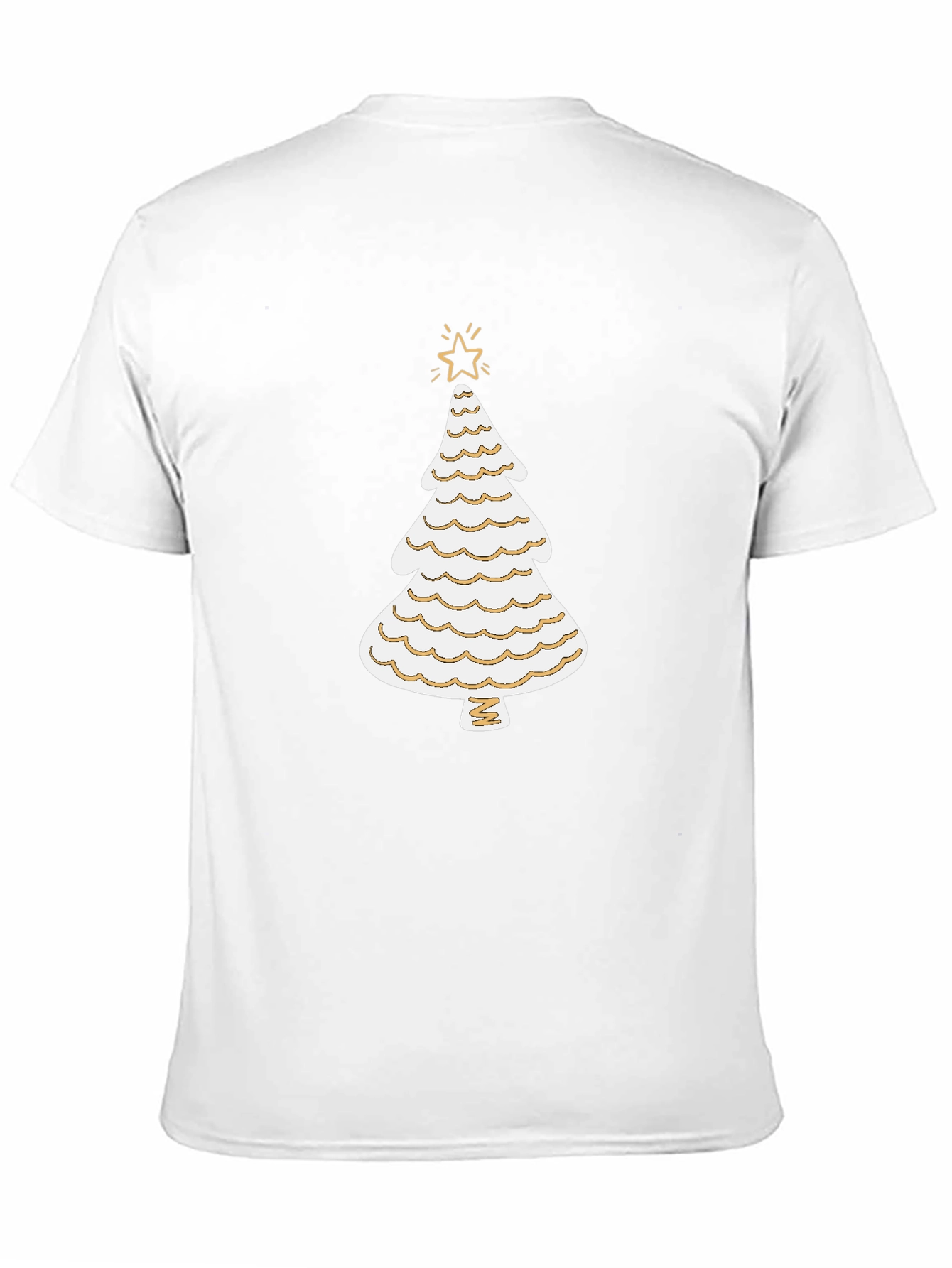 Festive Christmas Tree Graphic Tee