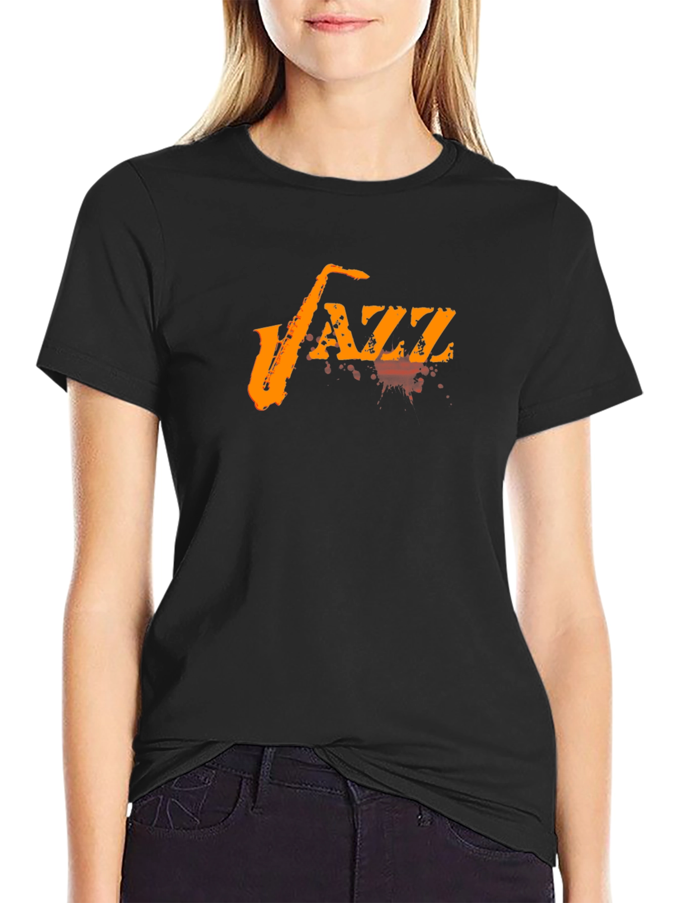 Jazz Saxophone Graphic T-Shirt