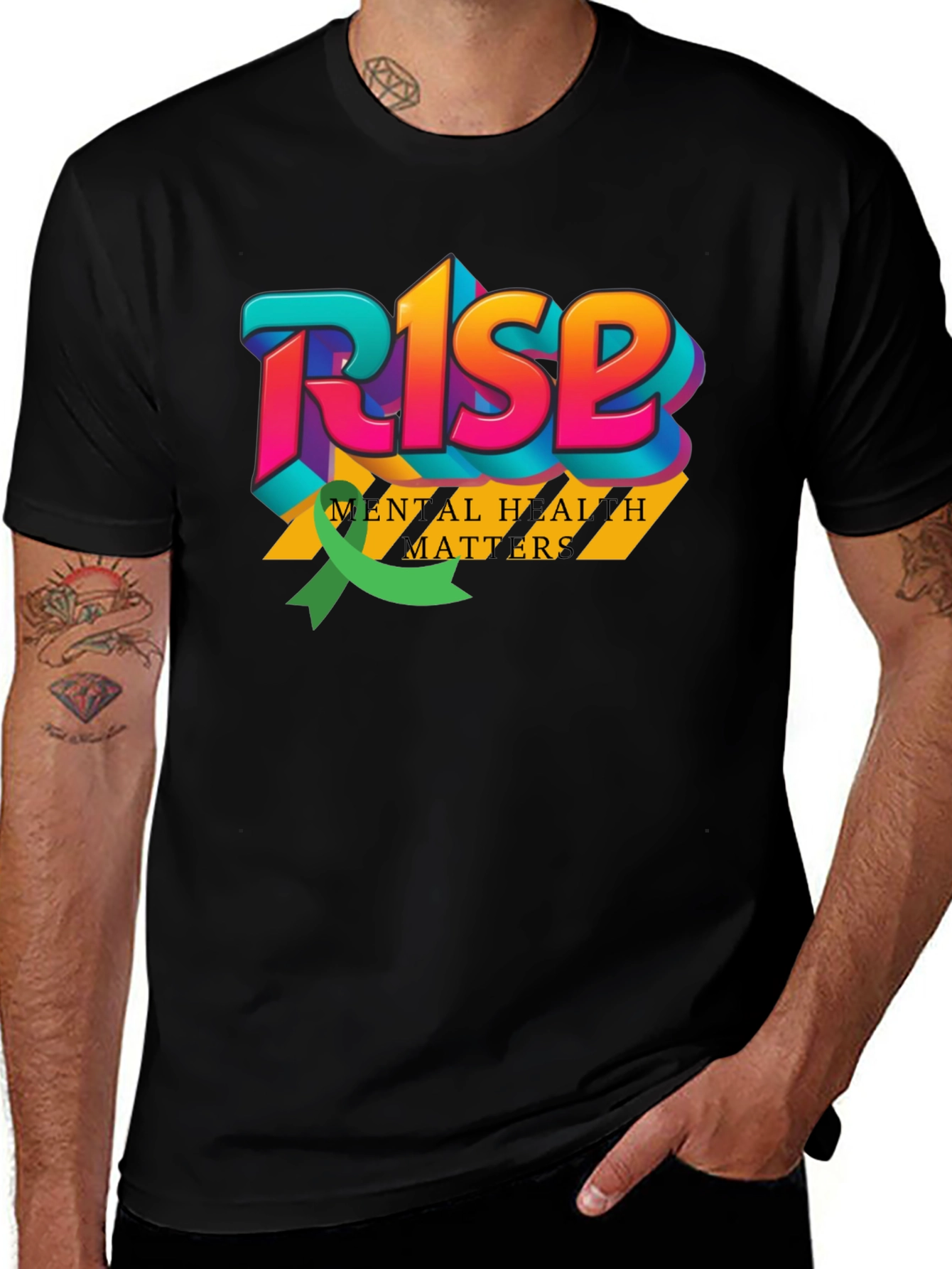 Rise Mental Health Matters Graphic Tee