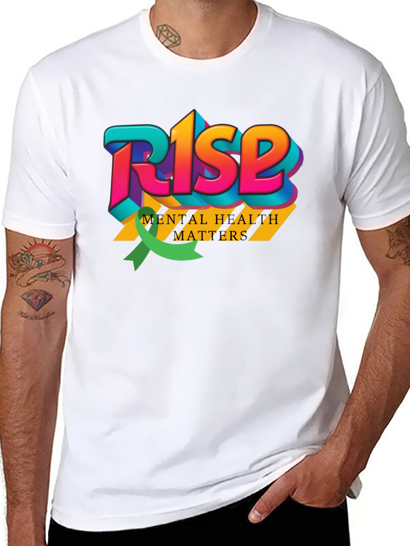 Rise Mental Health Matters Graphic Tee