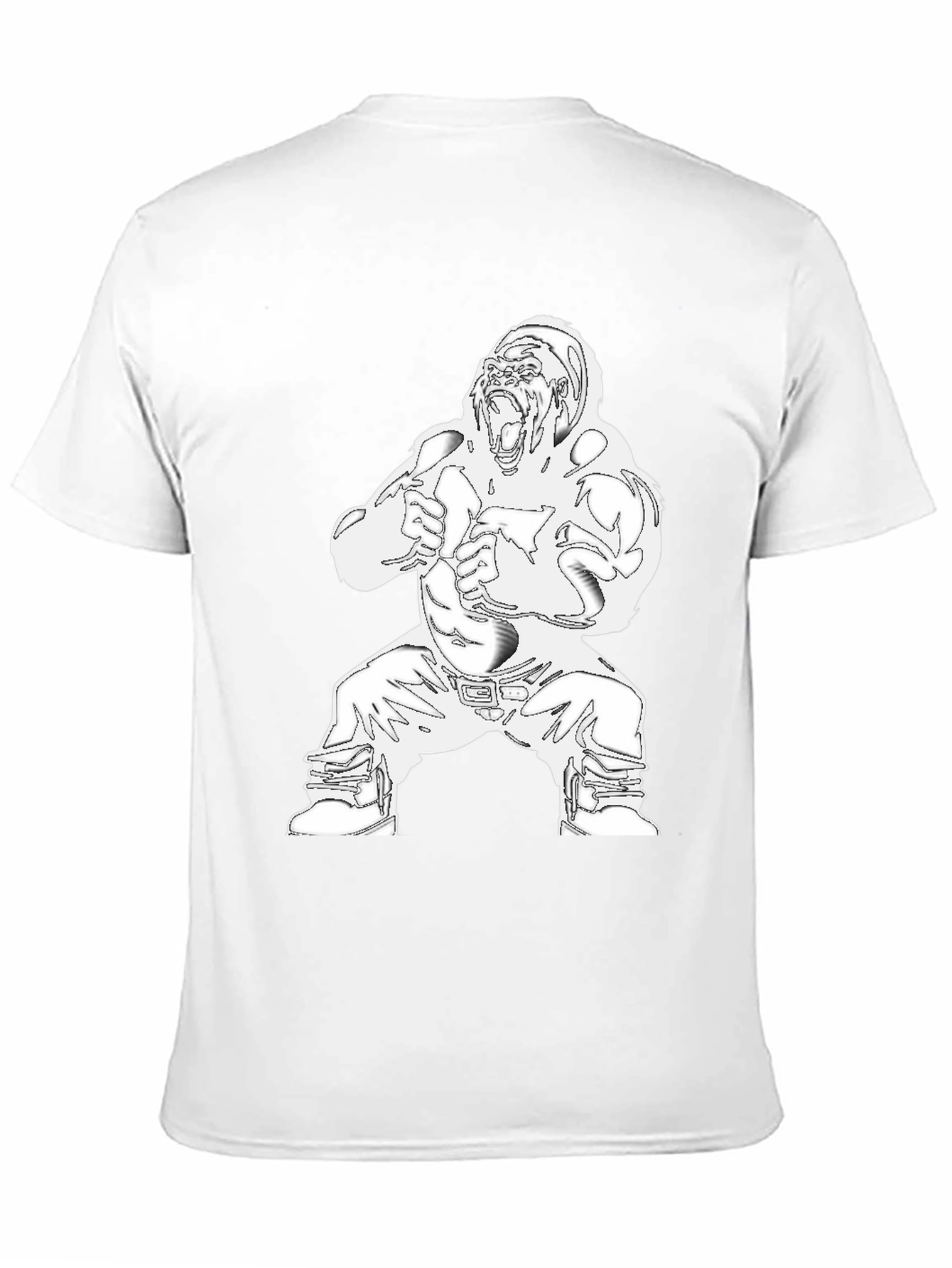 Graphic Gorilla Tee - Black