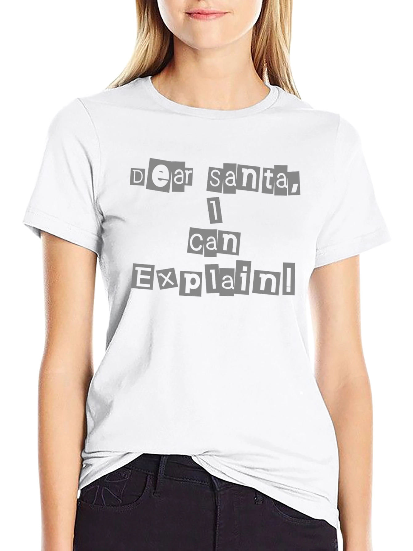 Dear Santa I Can Explain! Novelty Tee
