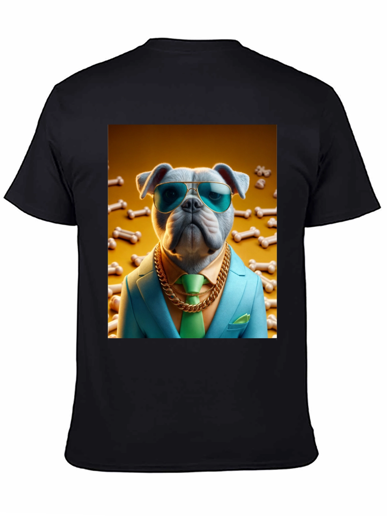 Dog Boss T-Shirt - Stylish Canine Design