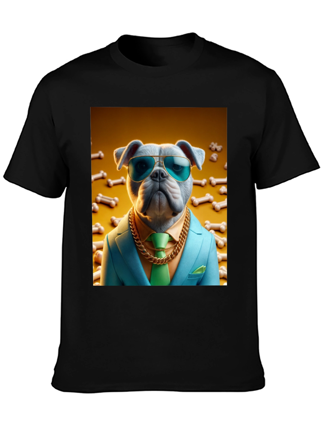 Dog Boss T-Shirt - Stylish Canine Design