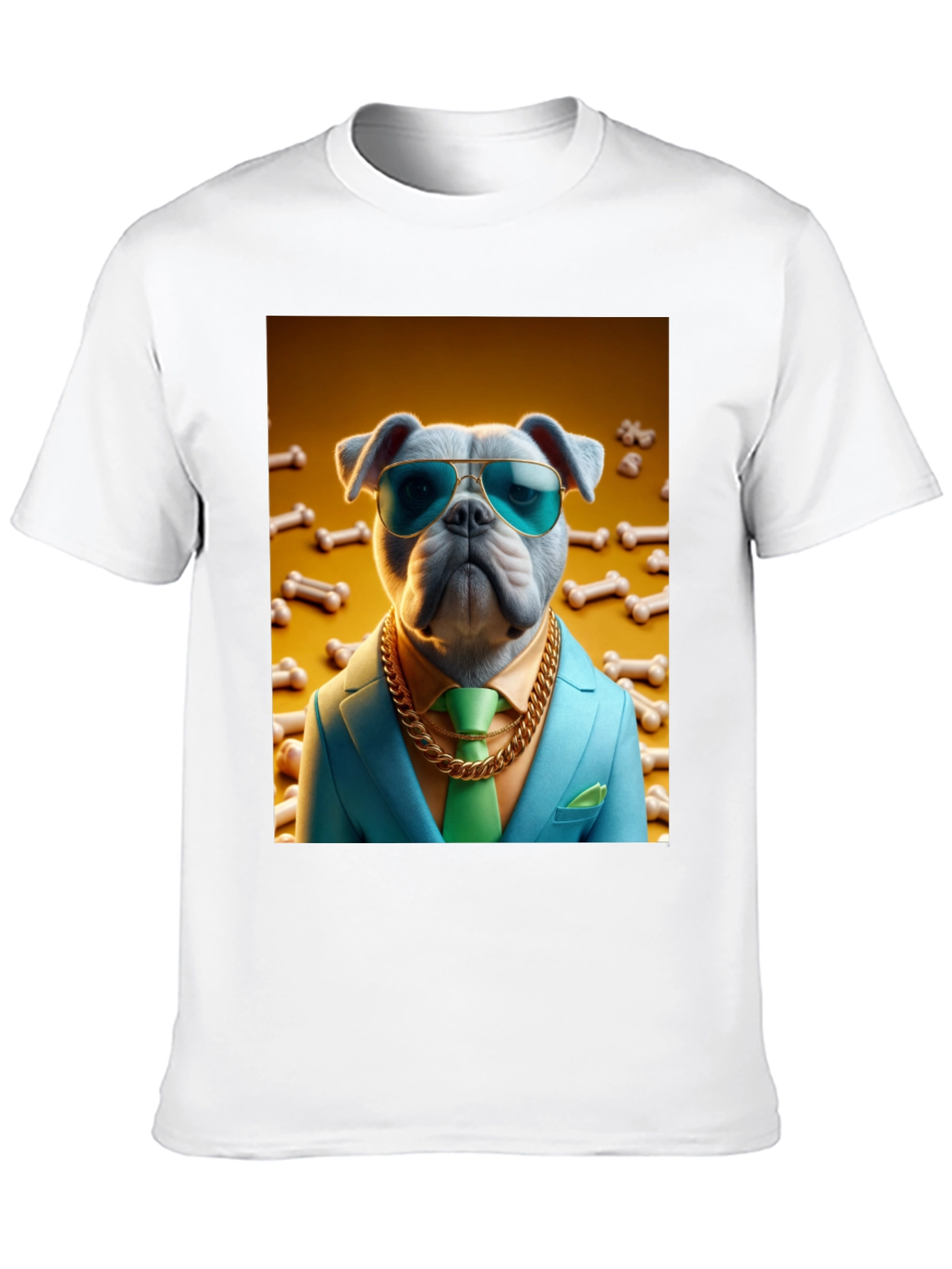 Dog Boss T-Shirt - Stylish Canine Design