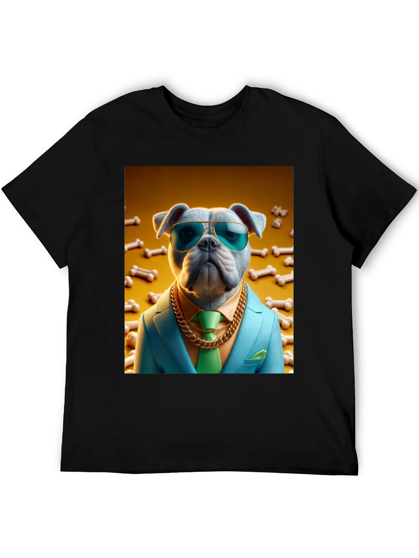Dog Boss T-Shirt - Stylish Canine Design