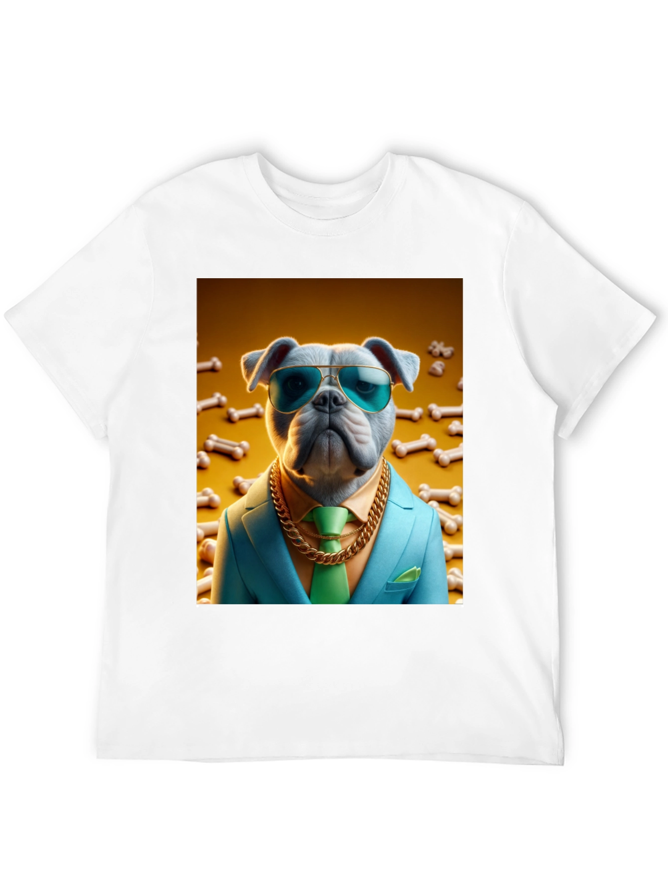 Dog Boss T-Shirt - Stylish Canine Design