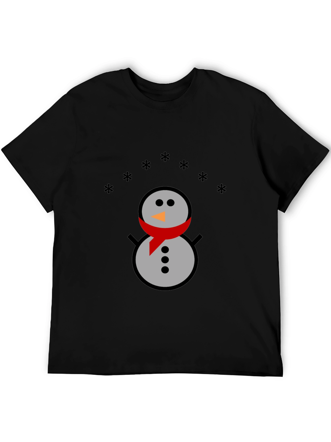 Snowman Graphic Tee - Holiday Fun