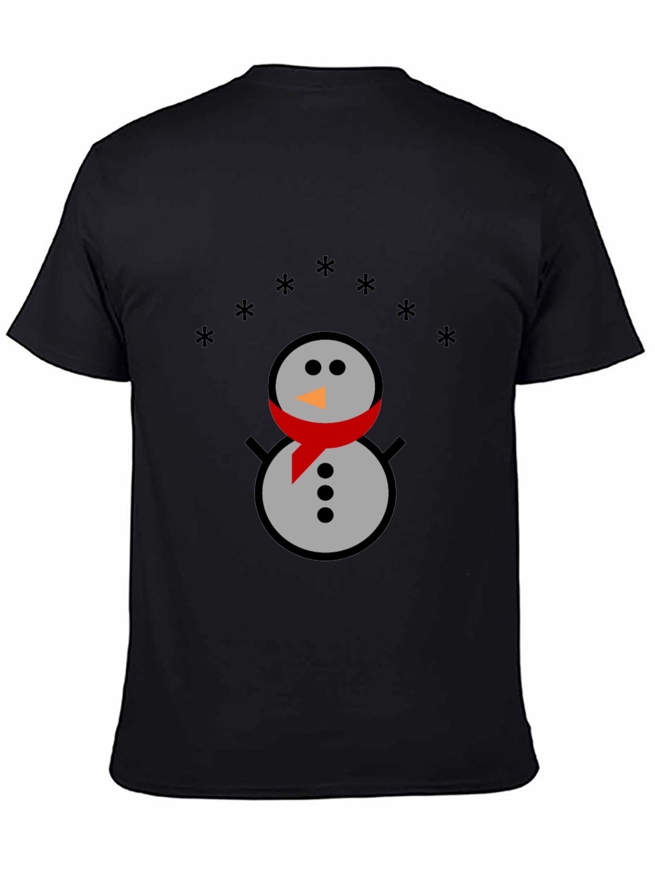 Snowman Graphic Tee - Holiday Fun