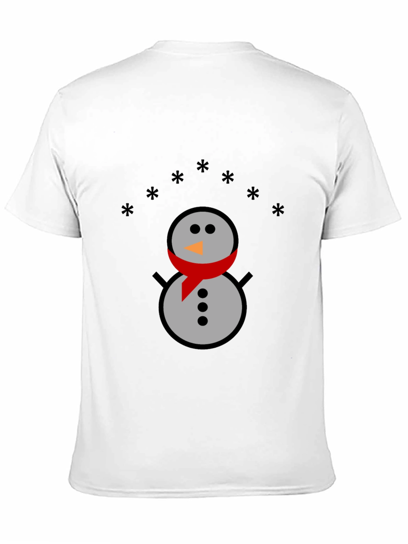 Snowman Graphic Tee - Holiday Fun