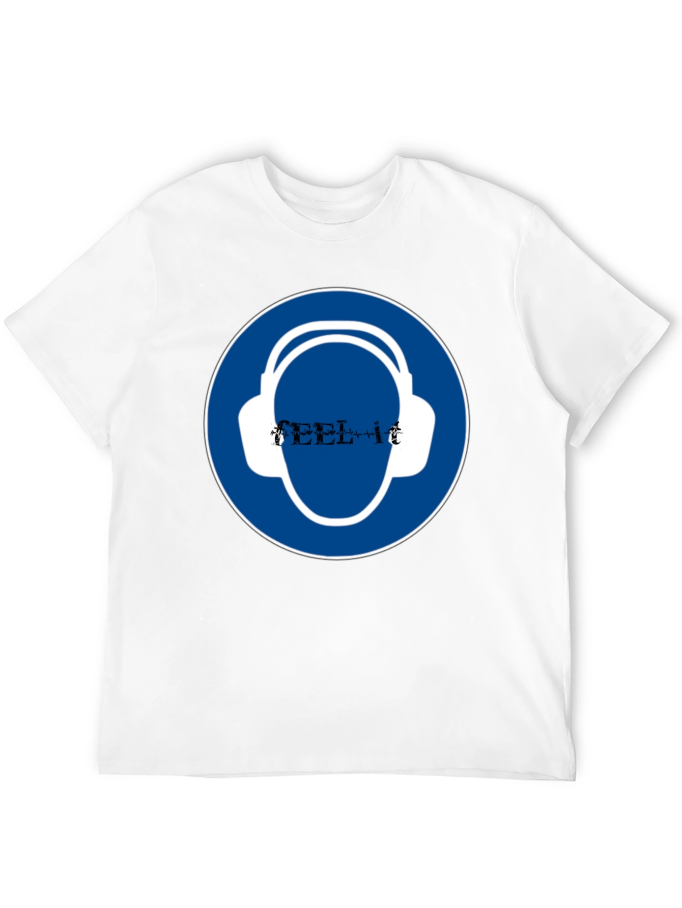 Headphone Safety Black T-Shirt