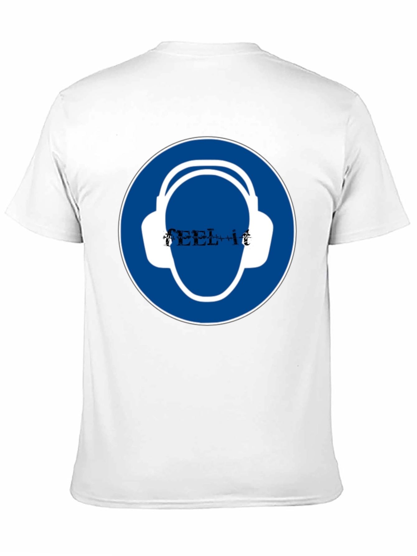 Headphone Safety Black T-Shirt