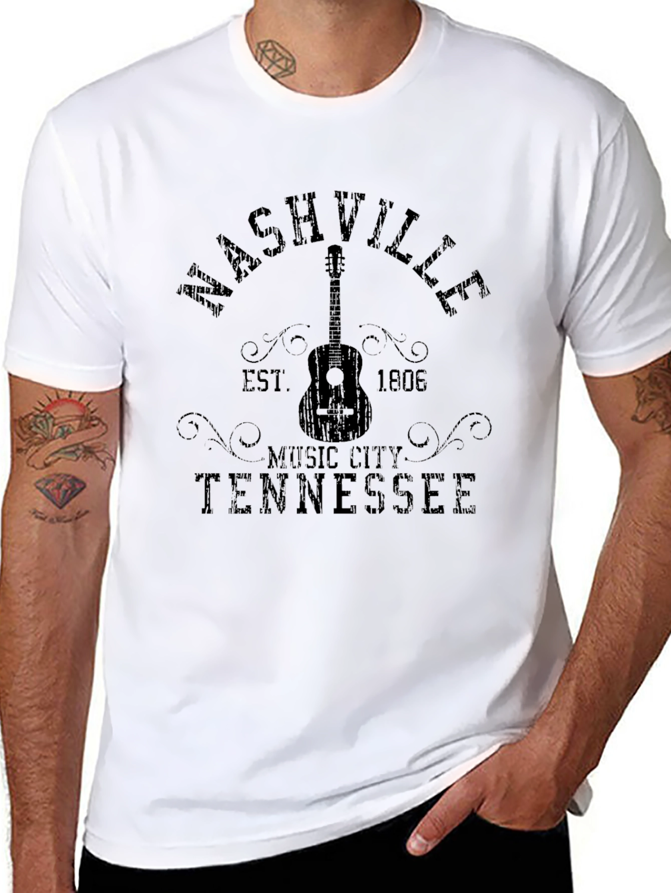 Nashville Tennessee Graphic T-Shirt