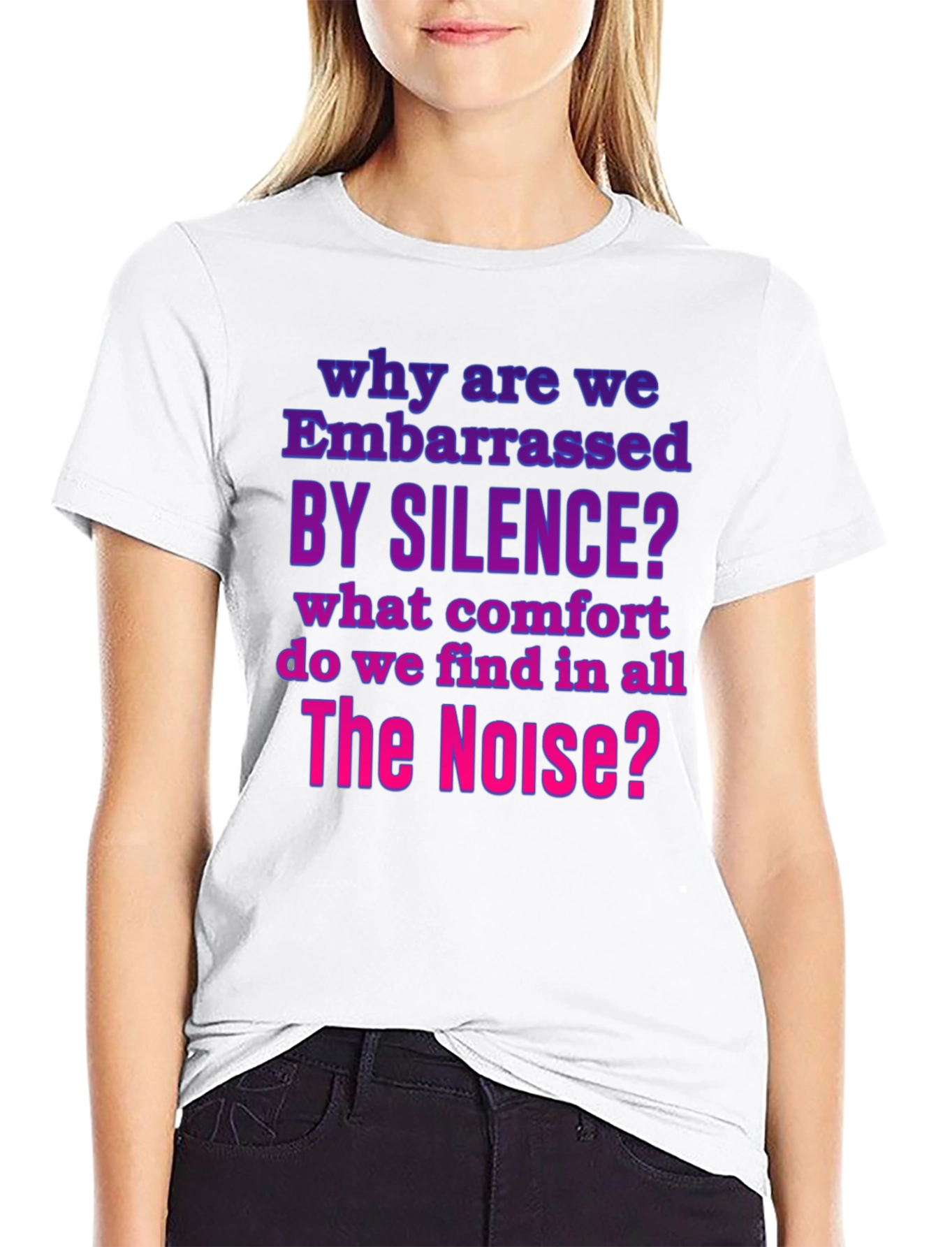 Embarrassed by Silence Graphic Tee